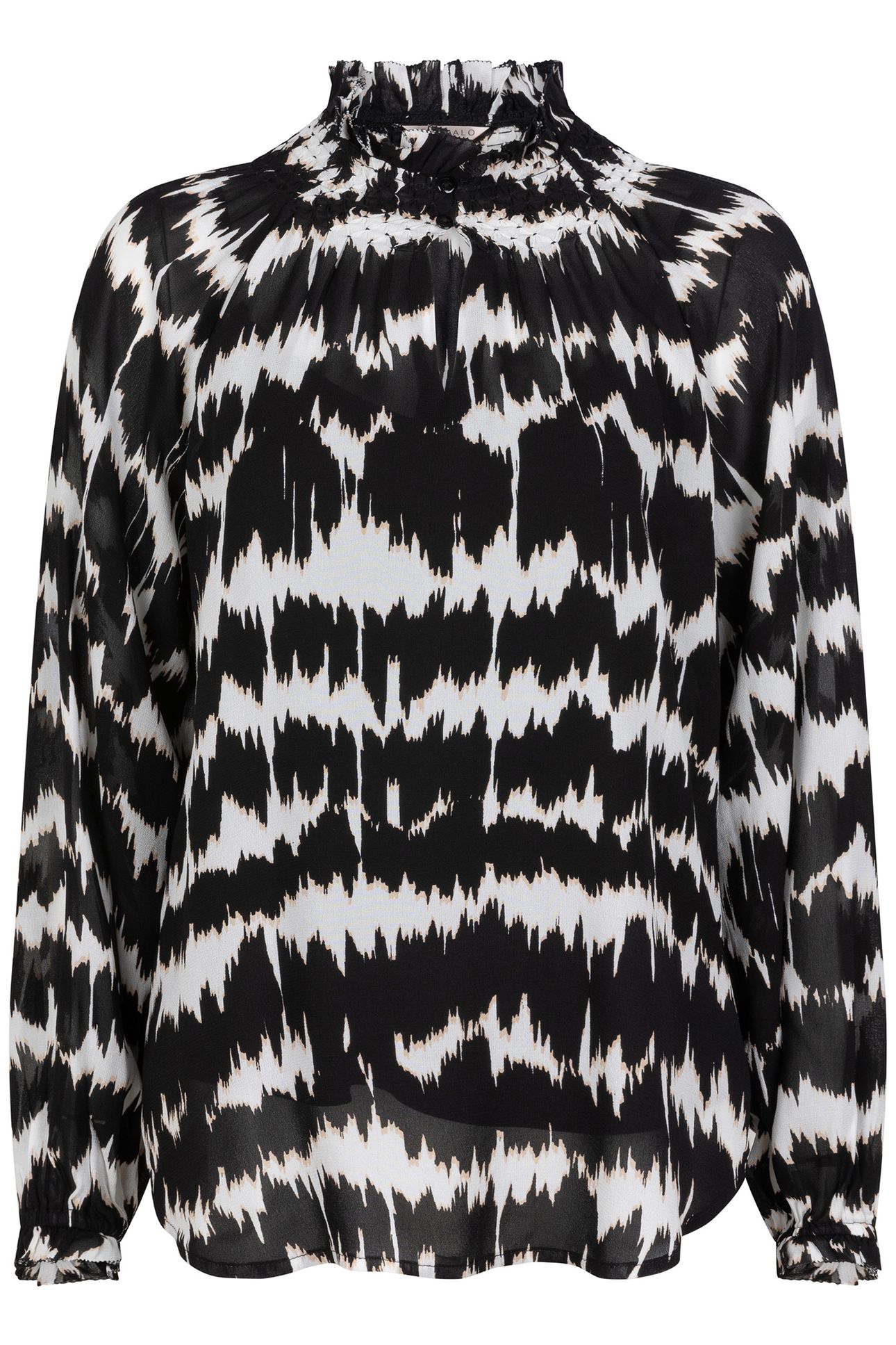 BLOUSE RAGLAN ABSOLUTE ILLUSION PRINT 5