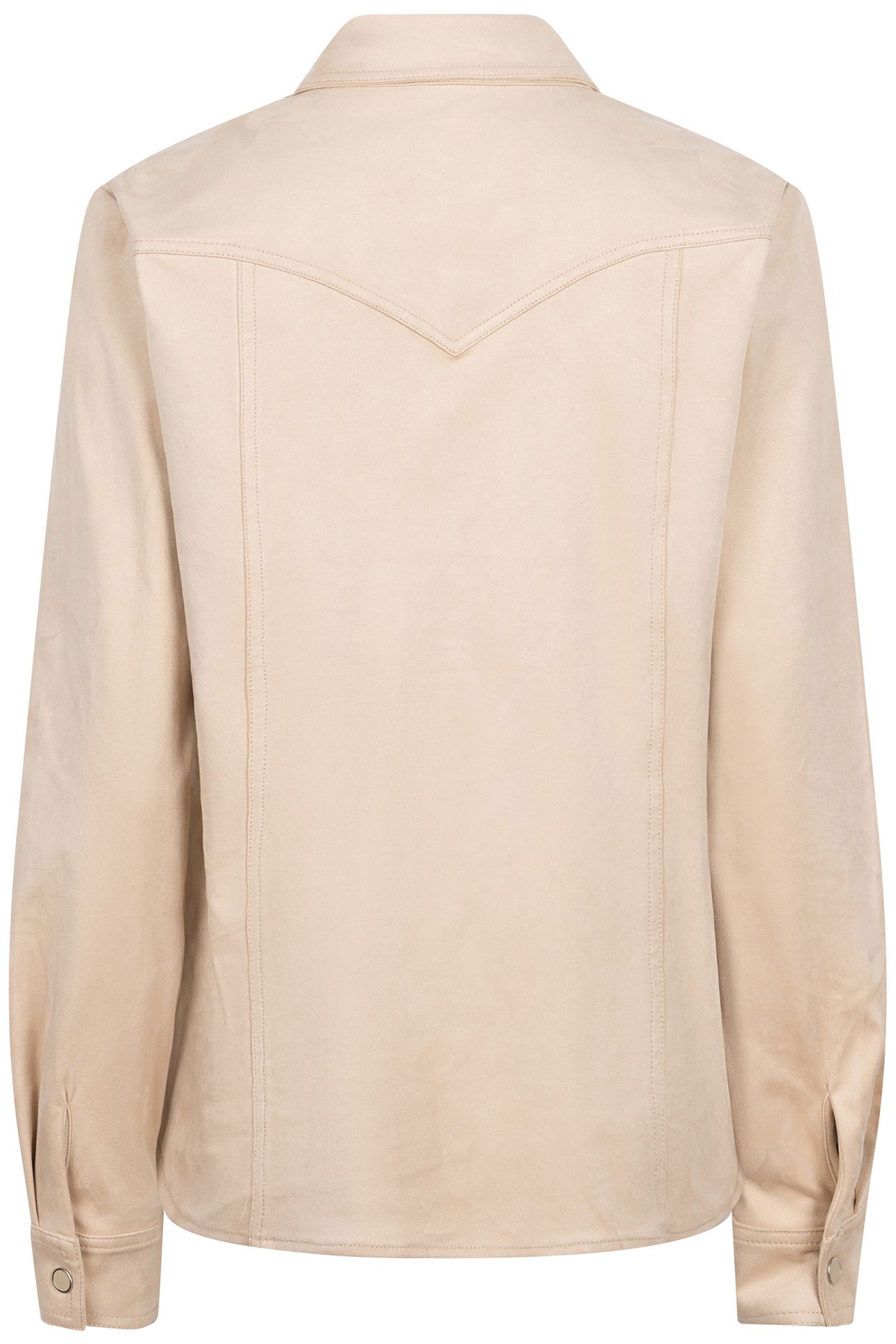 BLOUSE SUEDINE SAND 6