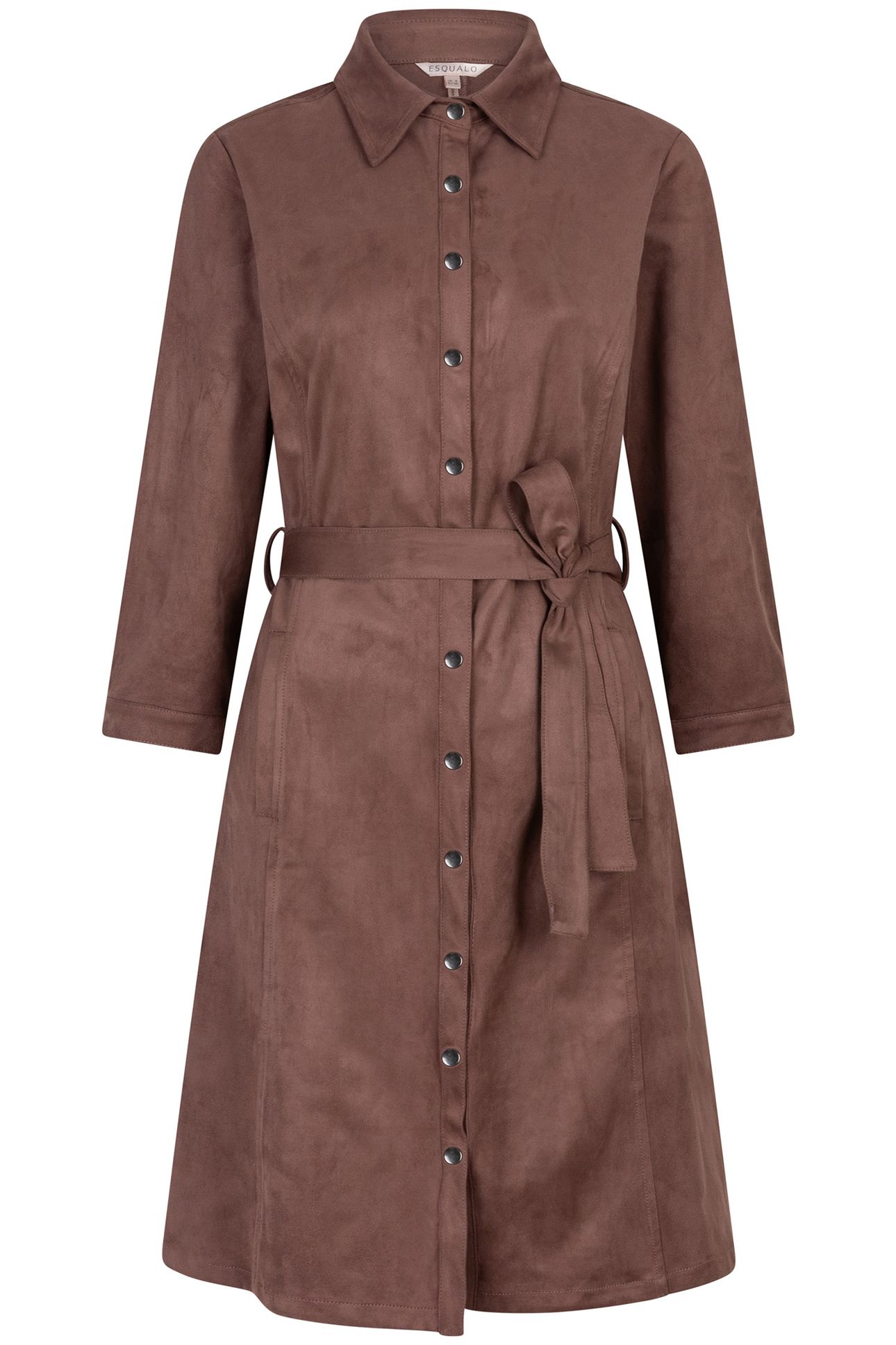 DRESS SUEDINE CHOCOLATE 4