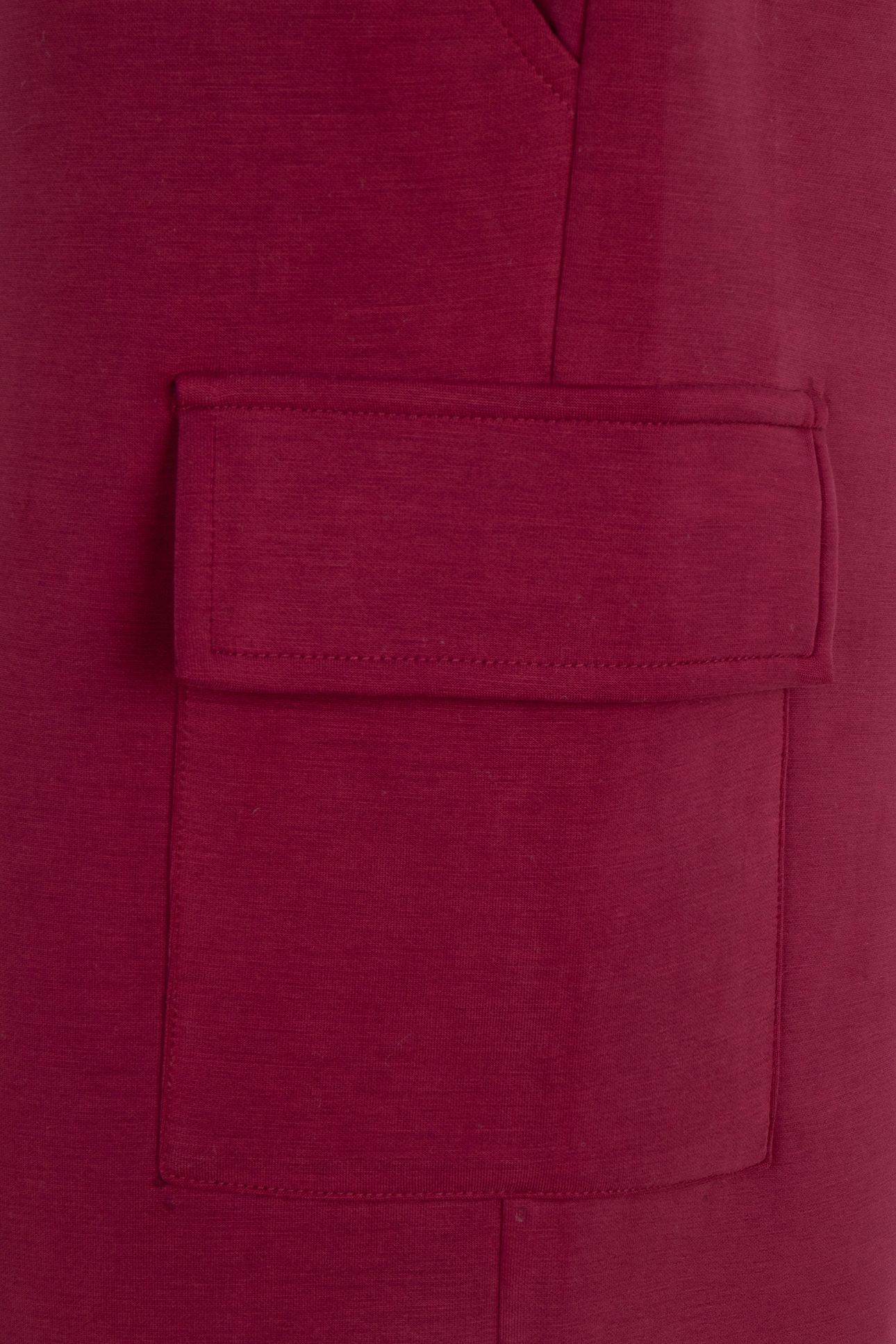 SKIRT CARGO MODAL WINE RED 9