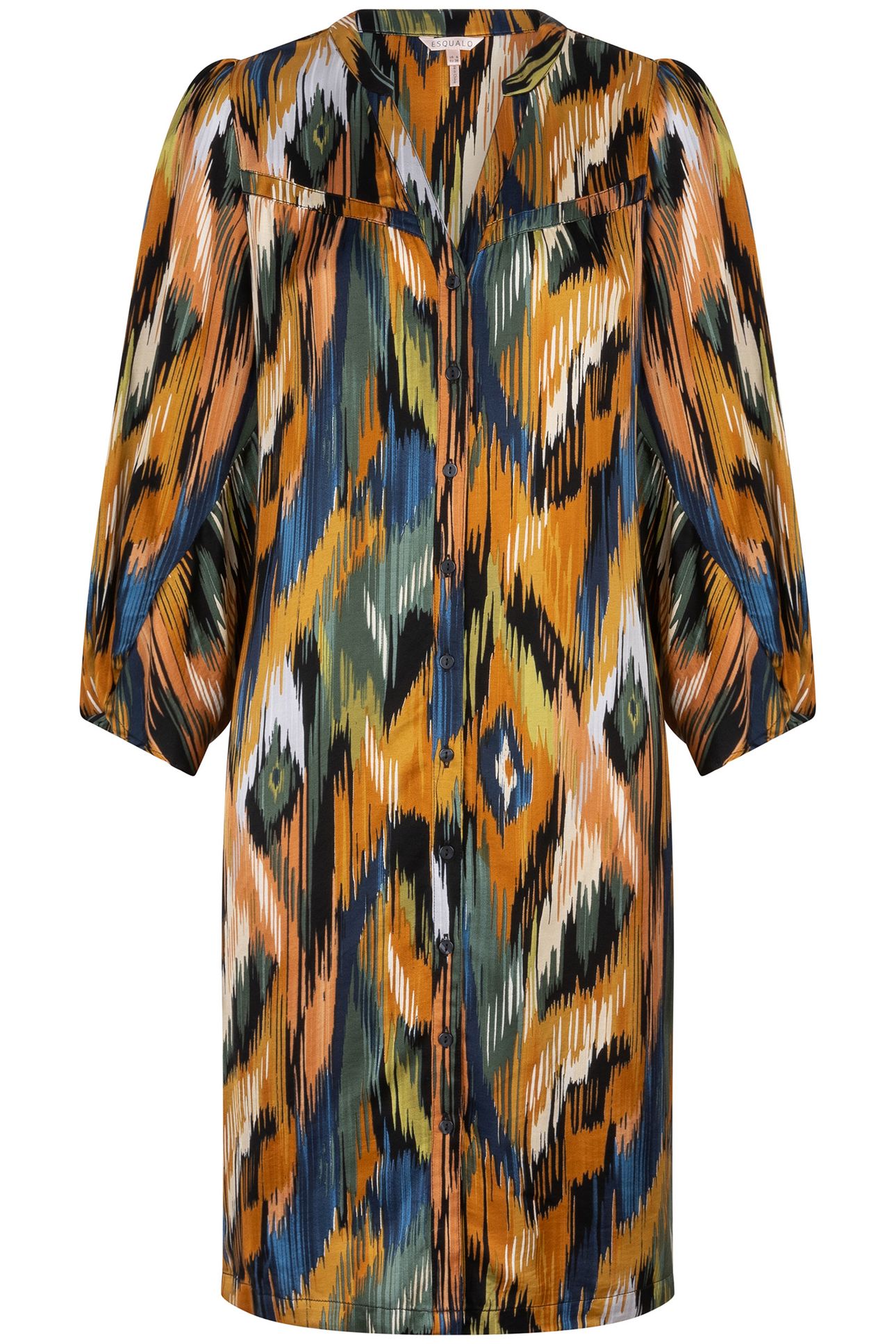 DRESS TWISTED SLVE UNIVERSE LIGHTNING PRINT 4