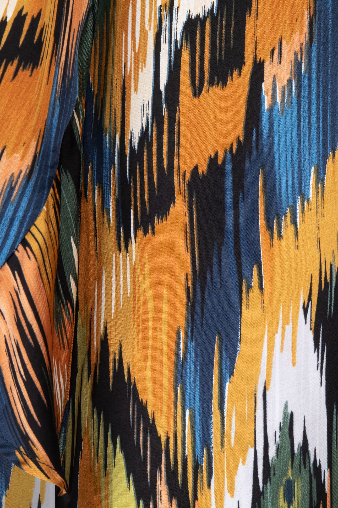 DRESS TWISTED SLVE UNIVERSE LIGHTNING PRINT 7