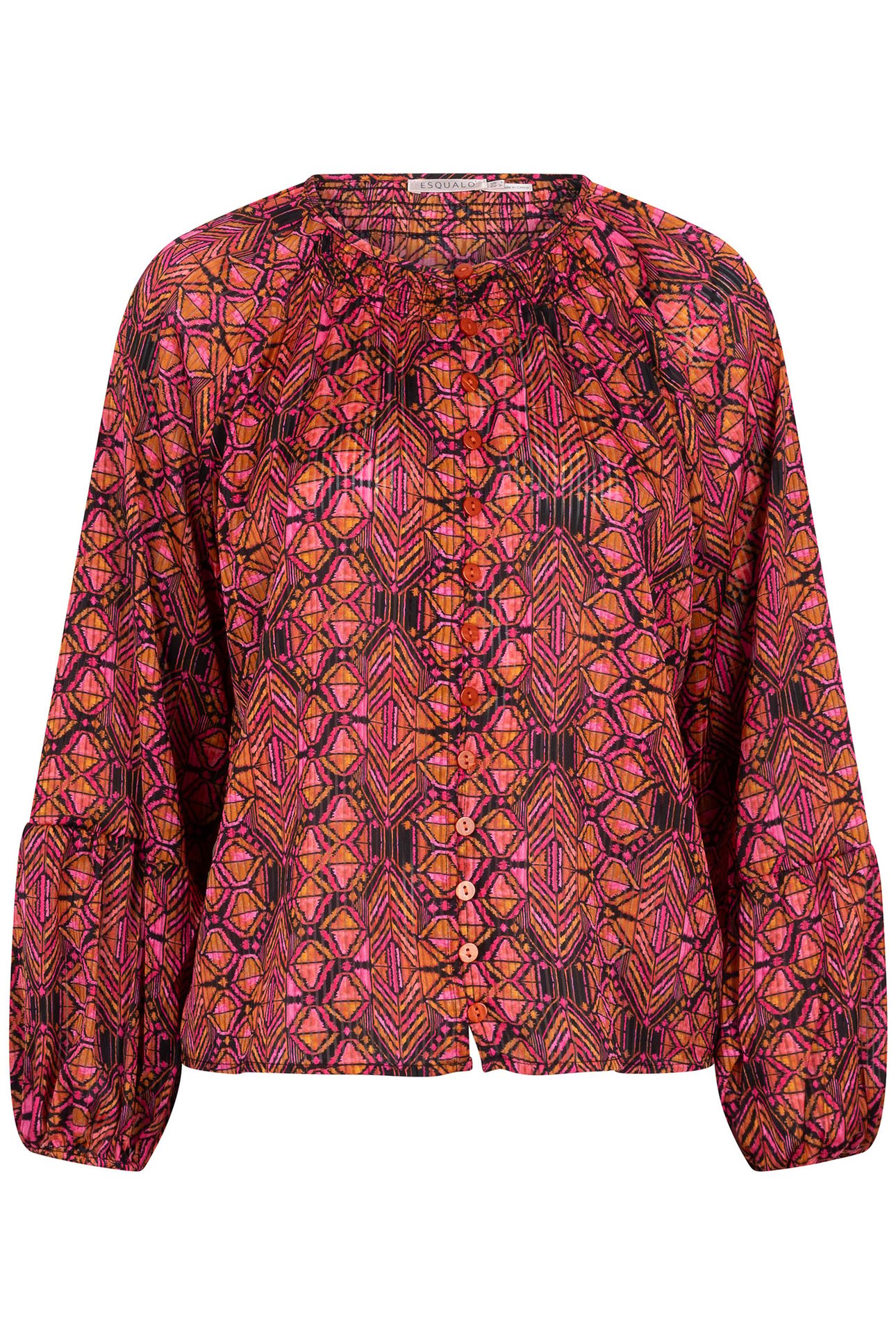BLOUSE FANCY SLVE SENSATION PRINT 4