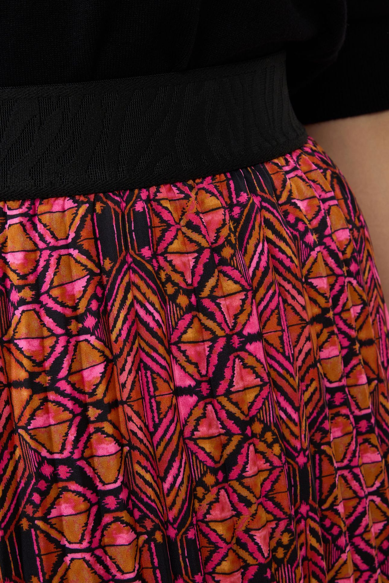 SKIRT PLISSE SENSATION PRINT 7