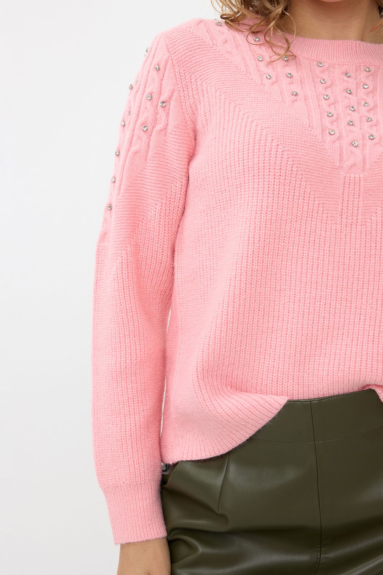 SWEATER V STONES BLUSH 6