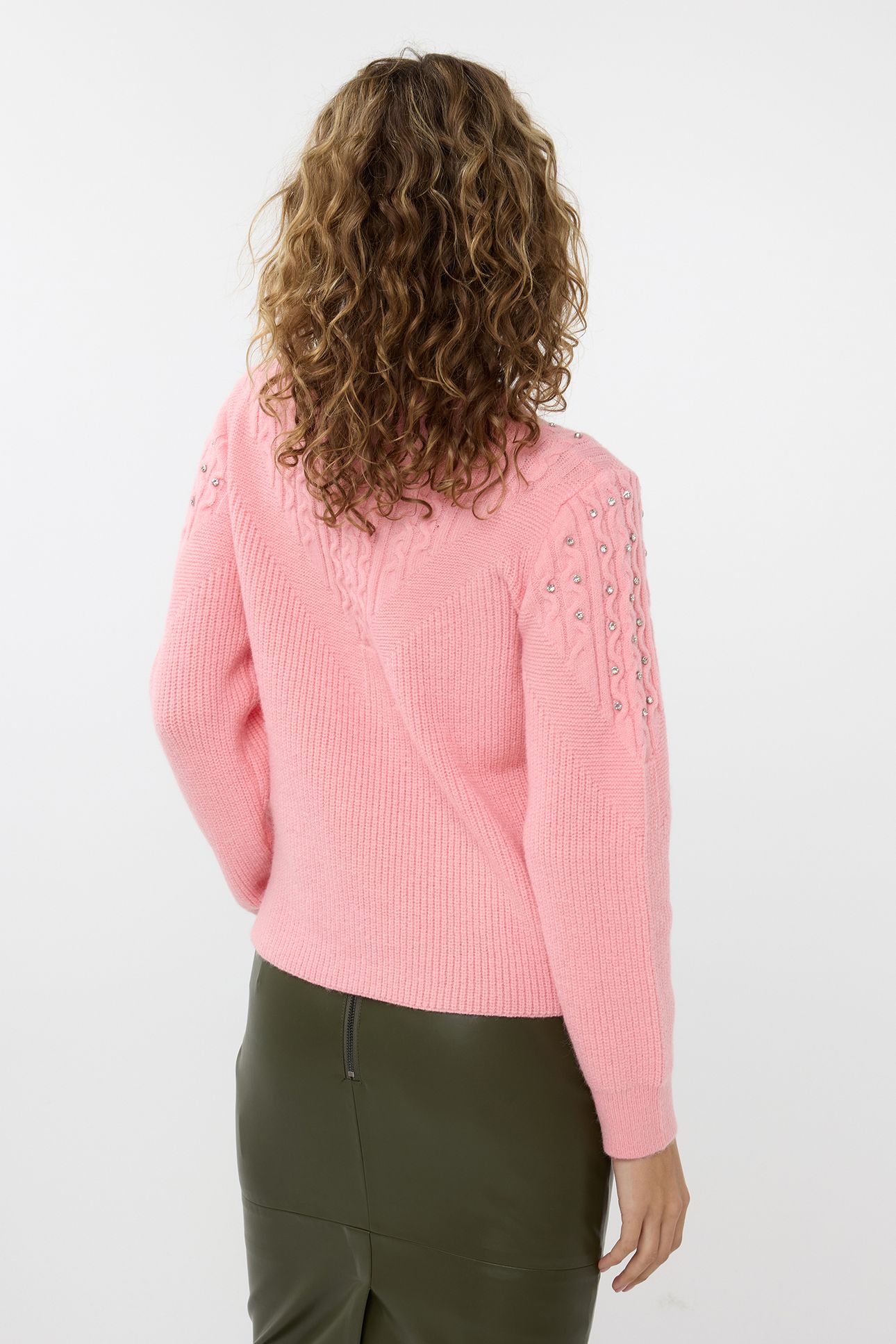 SWEATER V STONES BLUSH 3