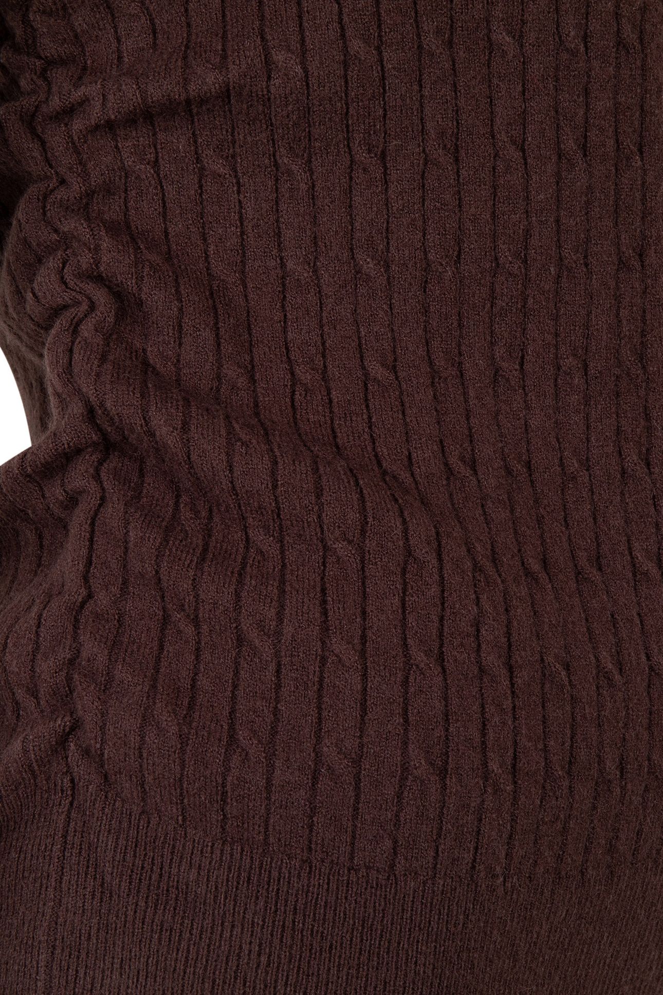 SWEATER S/SLVE ELASTIC WAIST CHOCOLATE 7