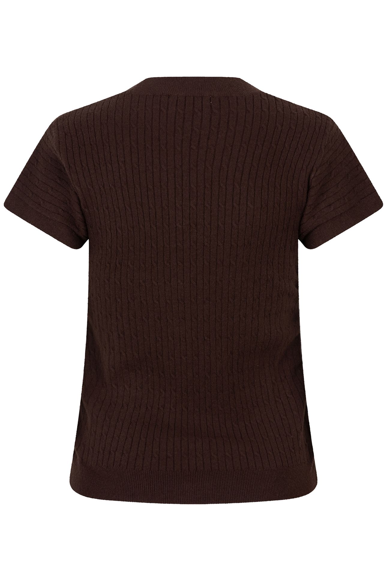 SWEATER S/SLVE ELASTIC WAIST CHOCOLATE 5