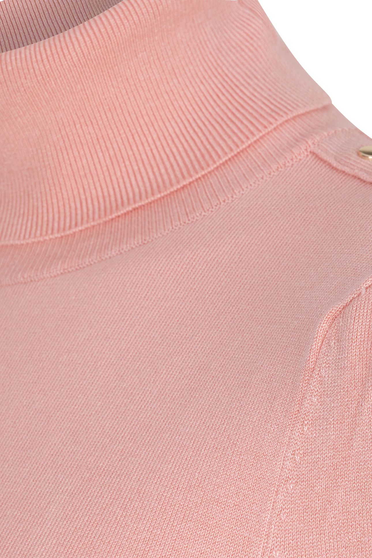 SWEATER FANCY DETAIL SHLDR BASIC KNIT BLUSH 7