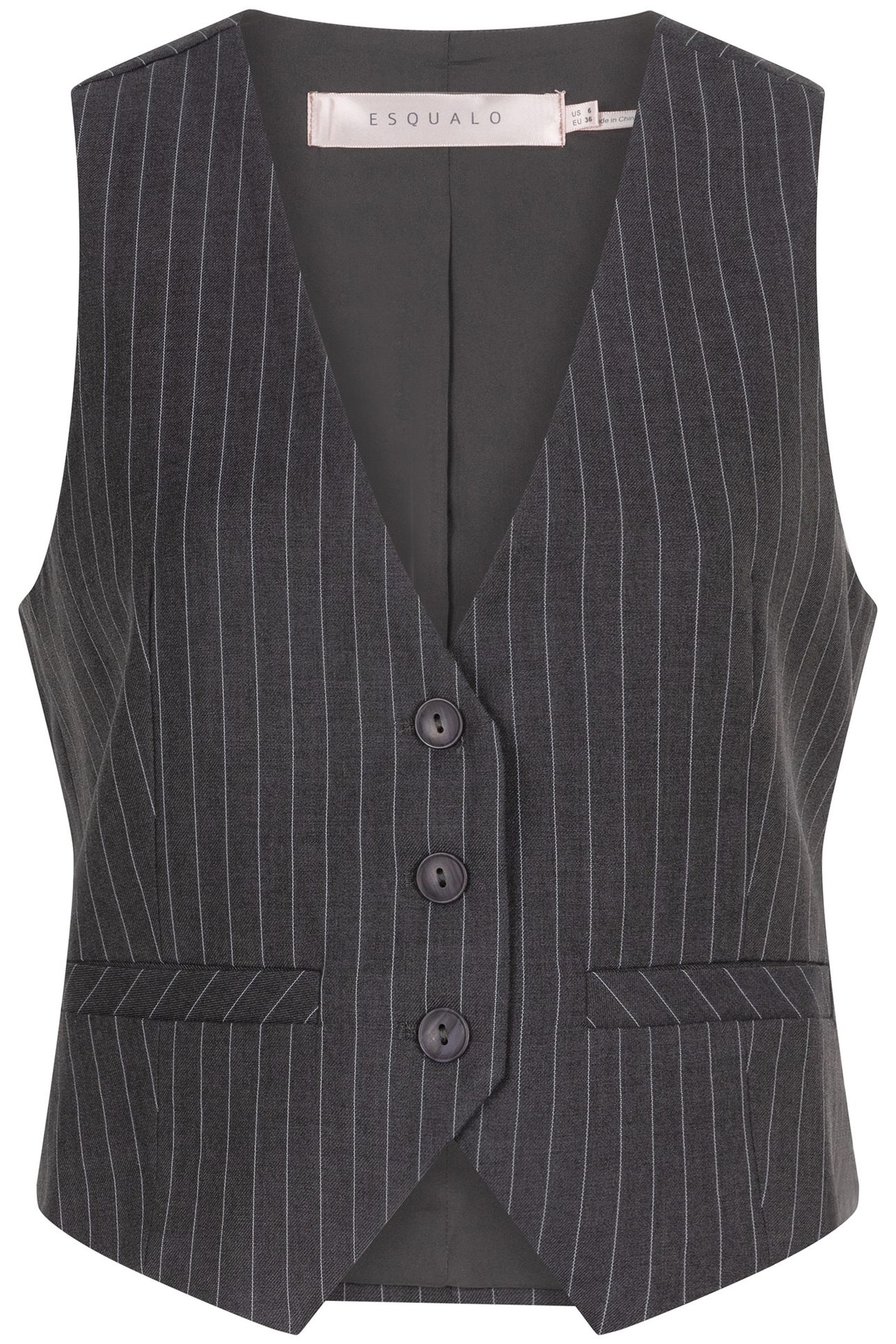 GILET PINSTRIPE DARK GREY 4