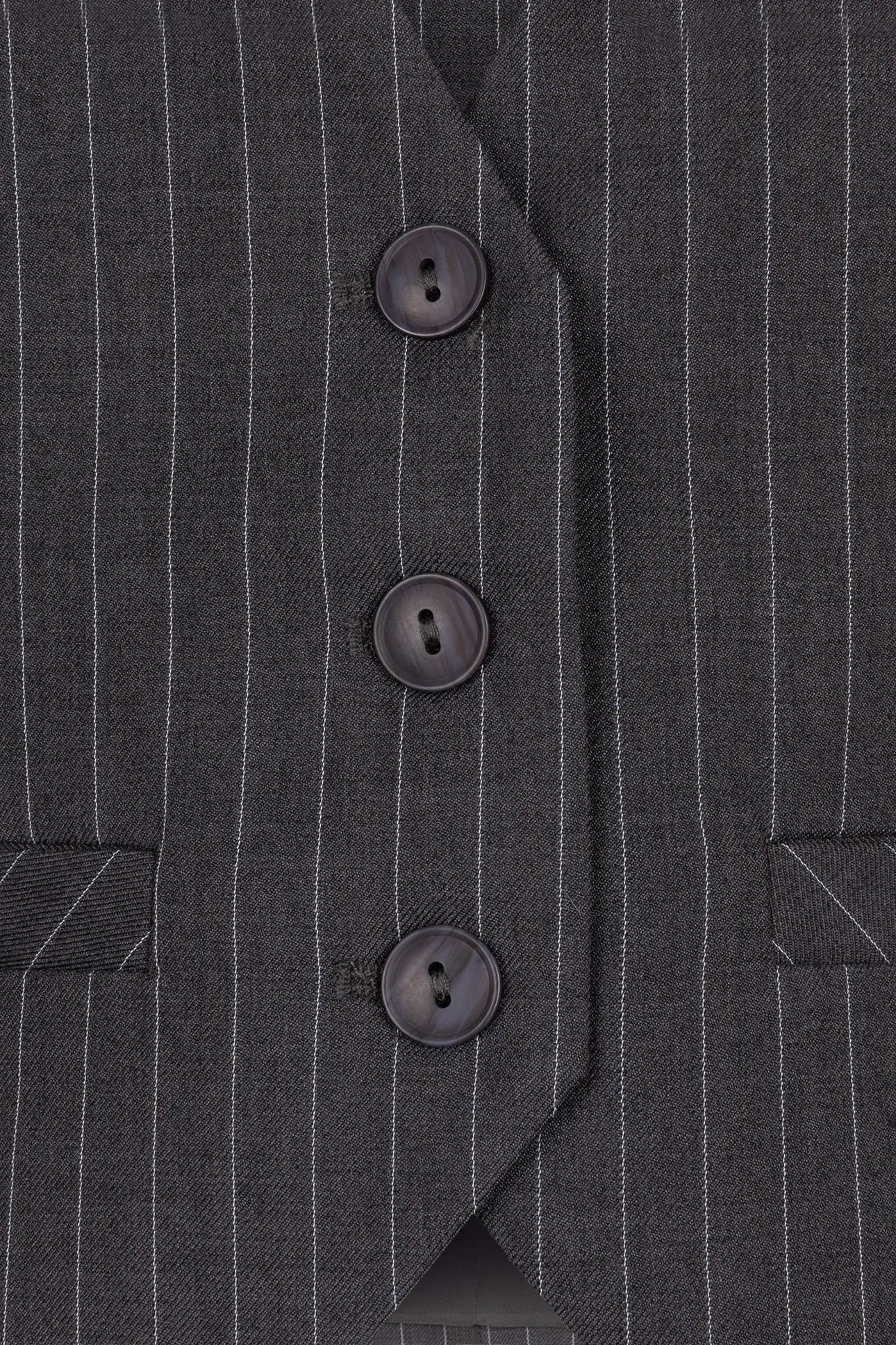 GILET PINSTRIPE DARK GREY 7
