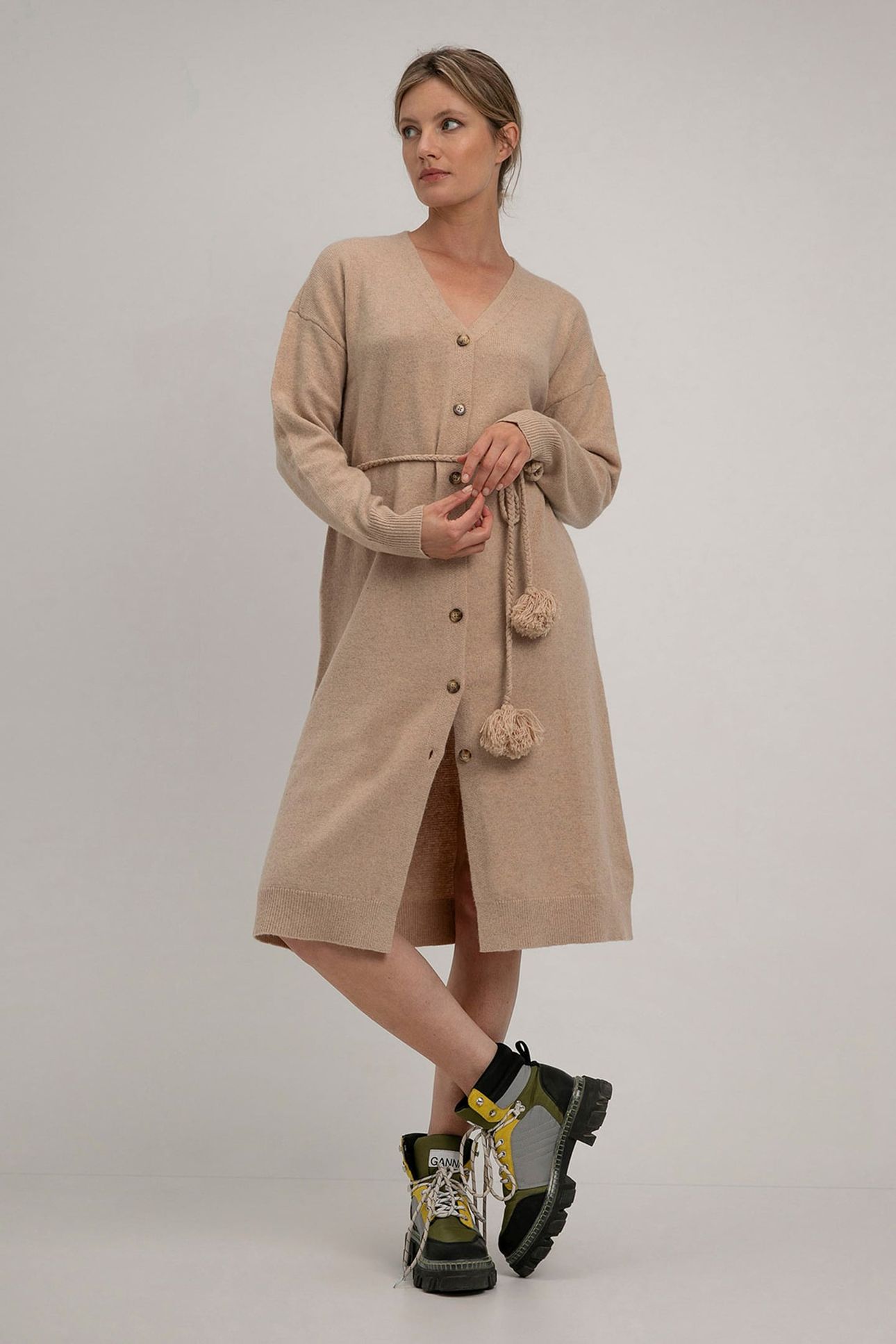 SORAYA DRESS SAND 2