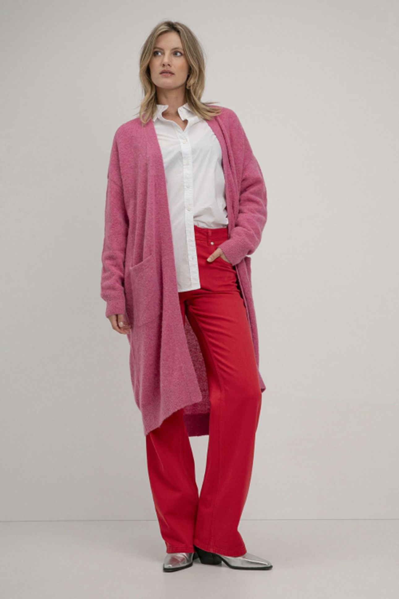 SJOUKJE CARDIGAN BUBBLEGUM 2