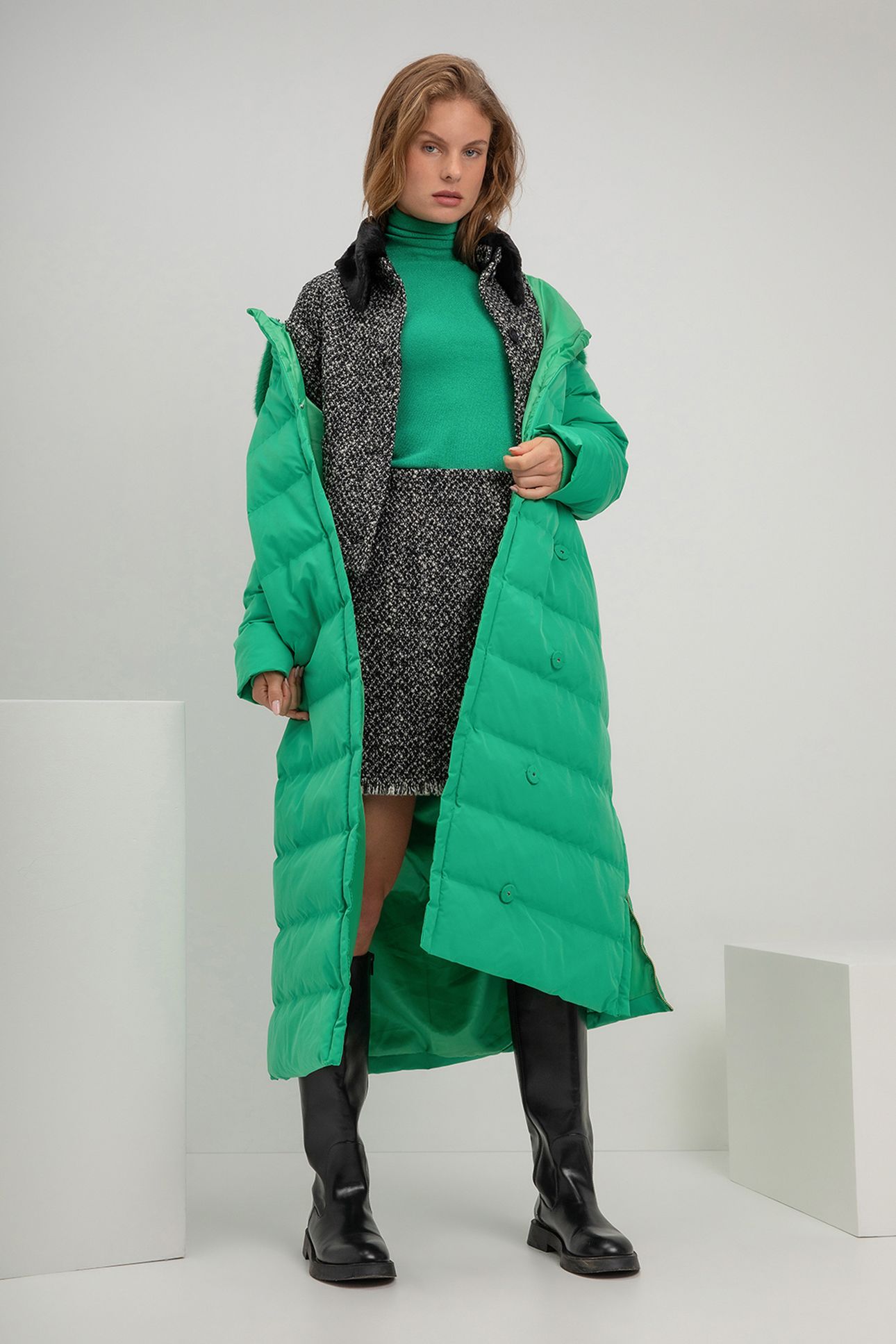 SUZE COAT PARROT GREEN 4