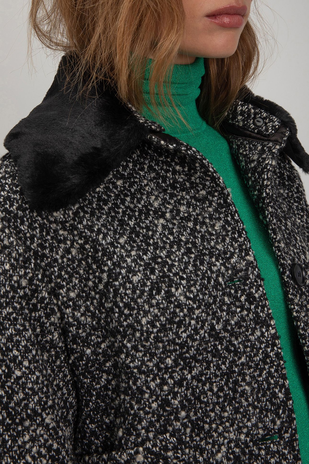 STEPHANIE JACKET STEEL GREY MELANGE 4