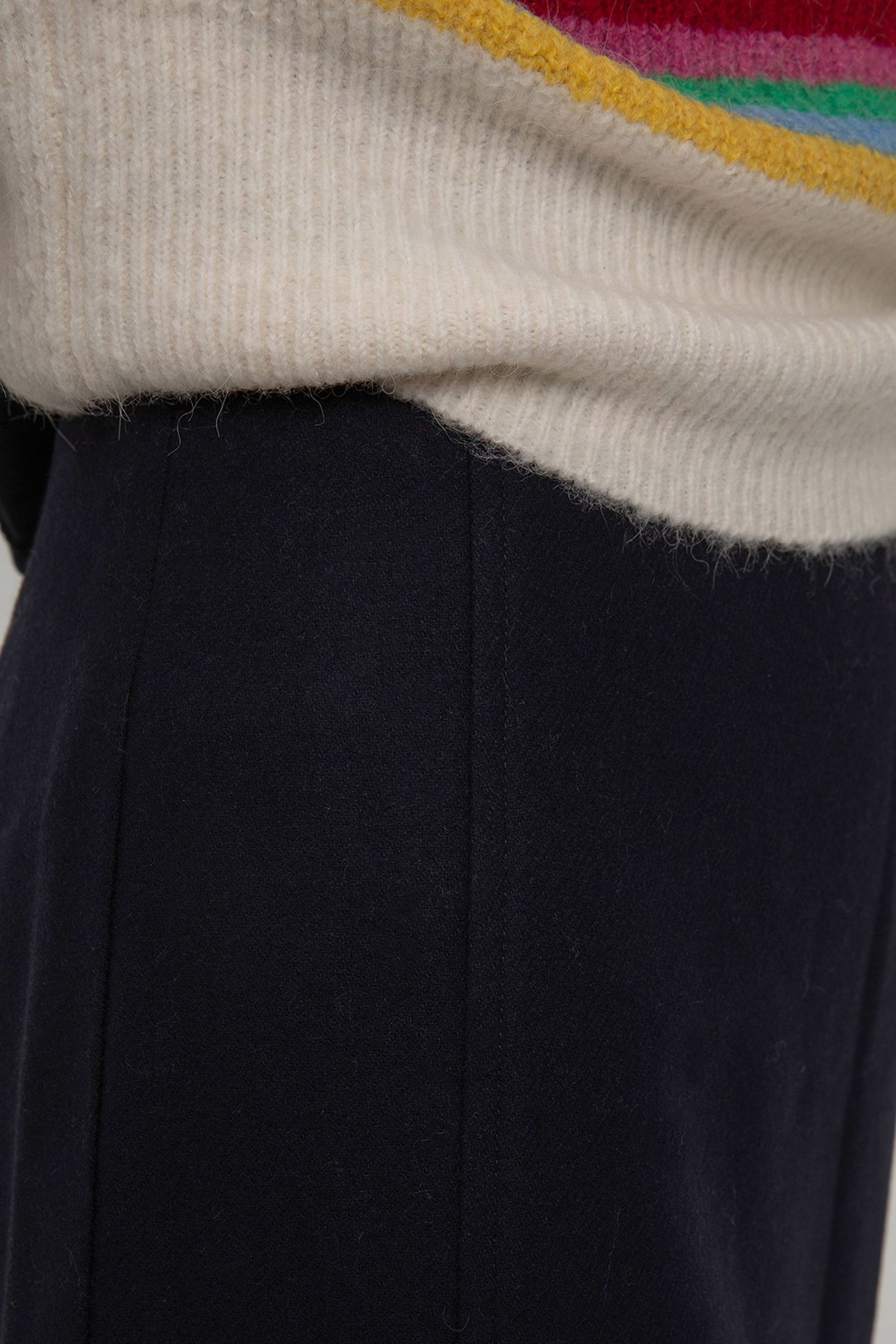 SIL SKIRT NAVY 3