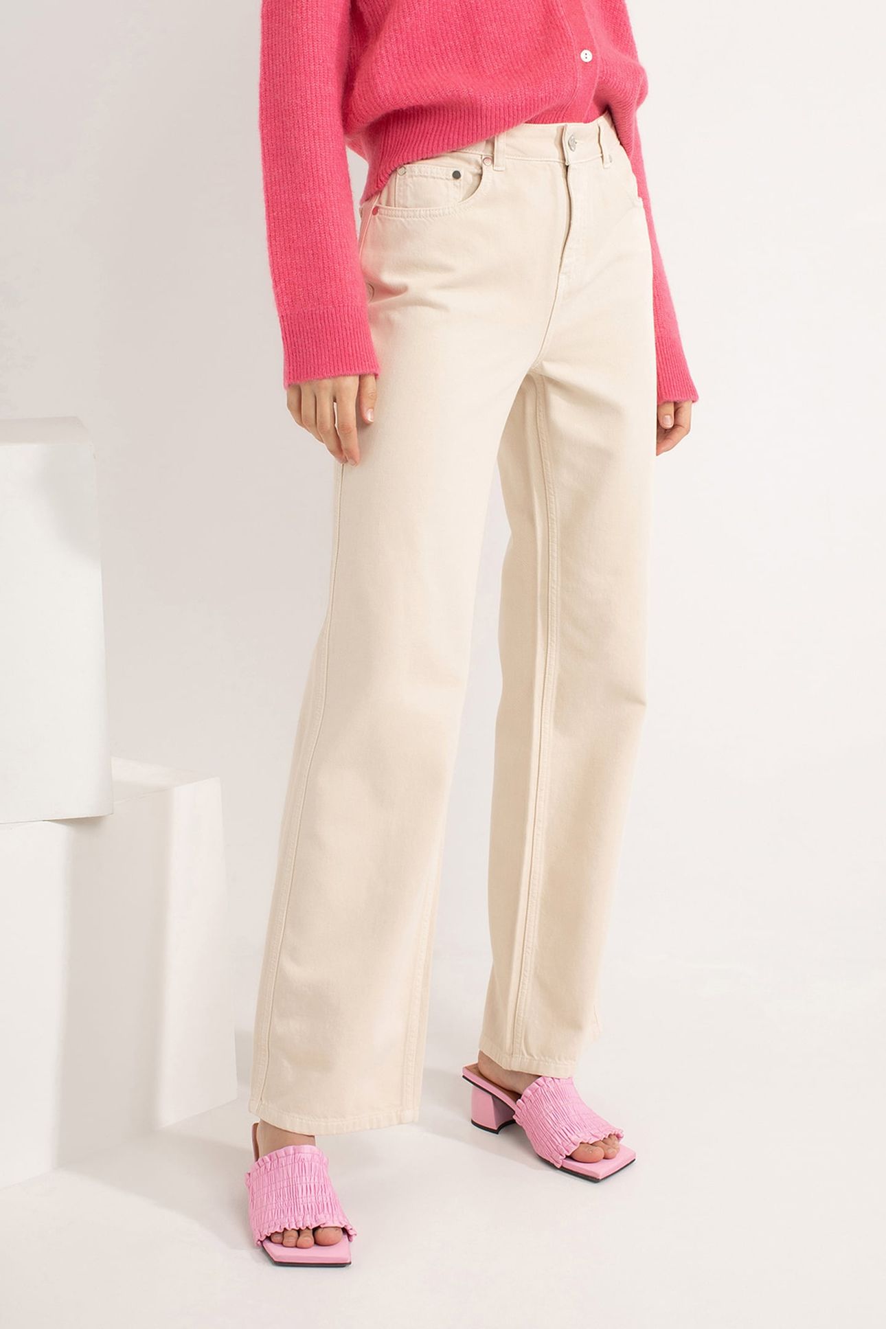SERGE PANTS BEIGE 1