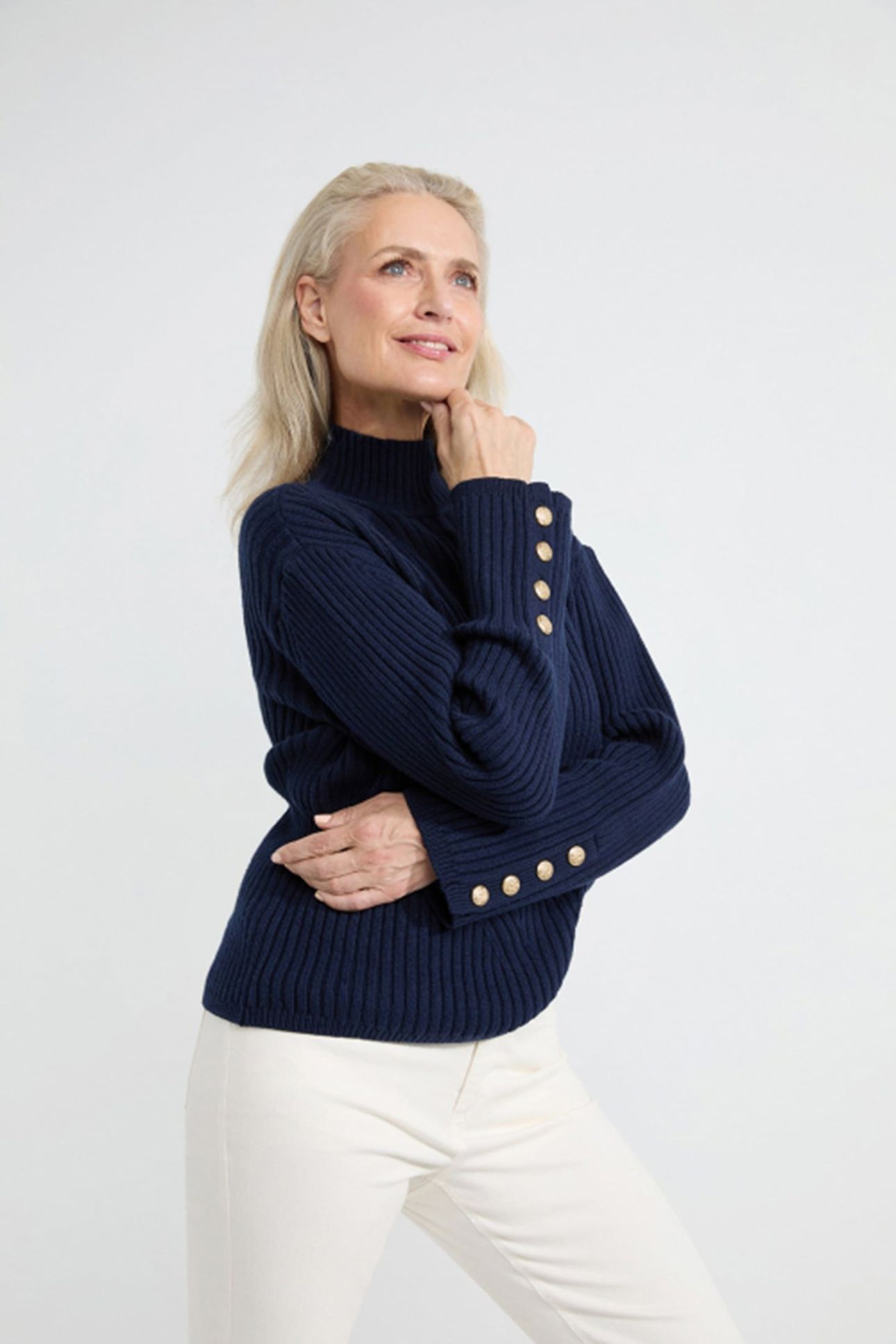 AISHA SWEATER NAVY 3