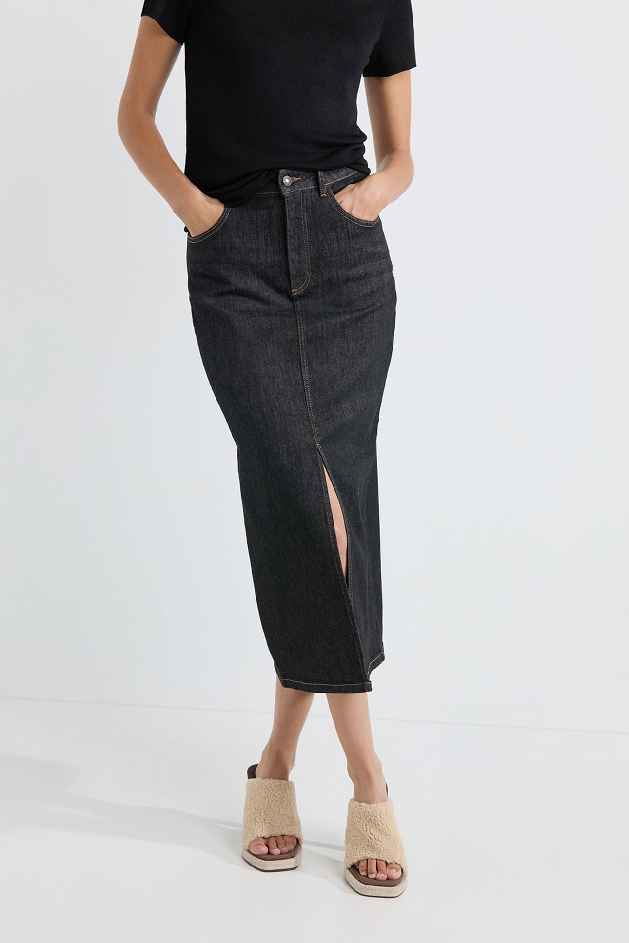 ANGELIQUE SKIRT BLACK 1