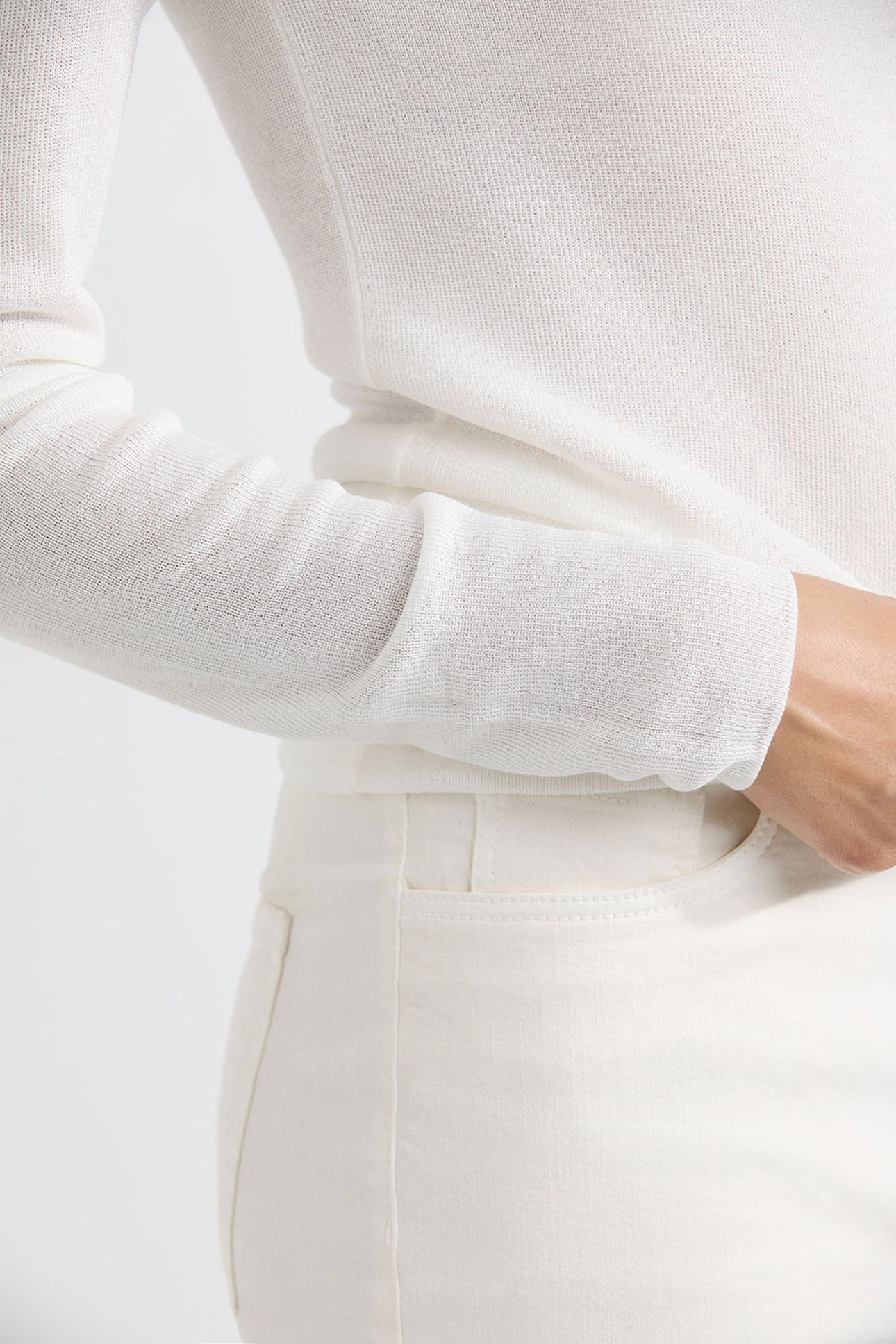 SAAR SWEATER LUREX OFF WHITE 3