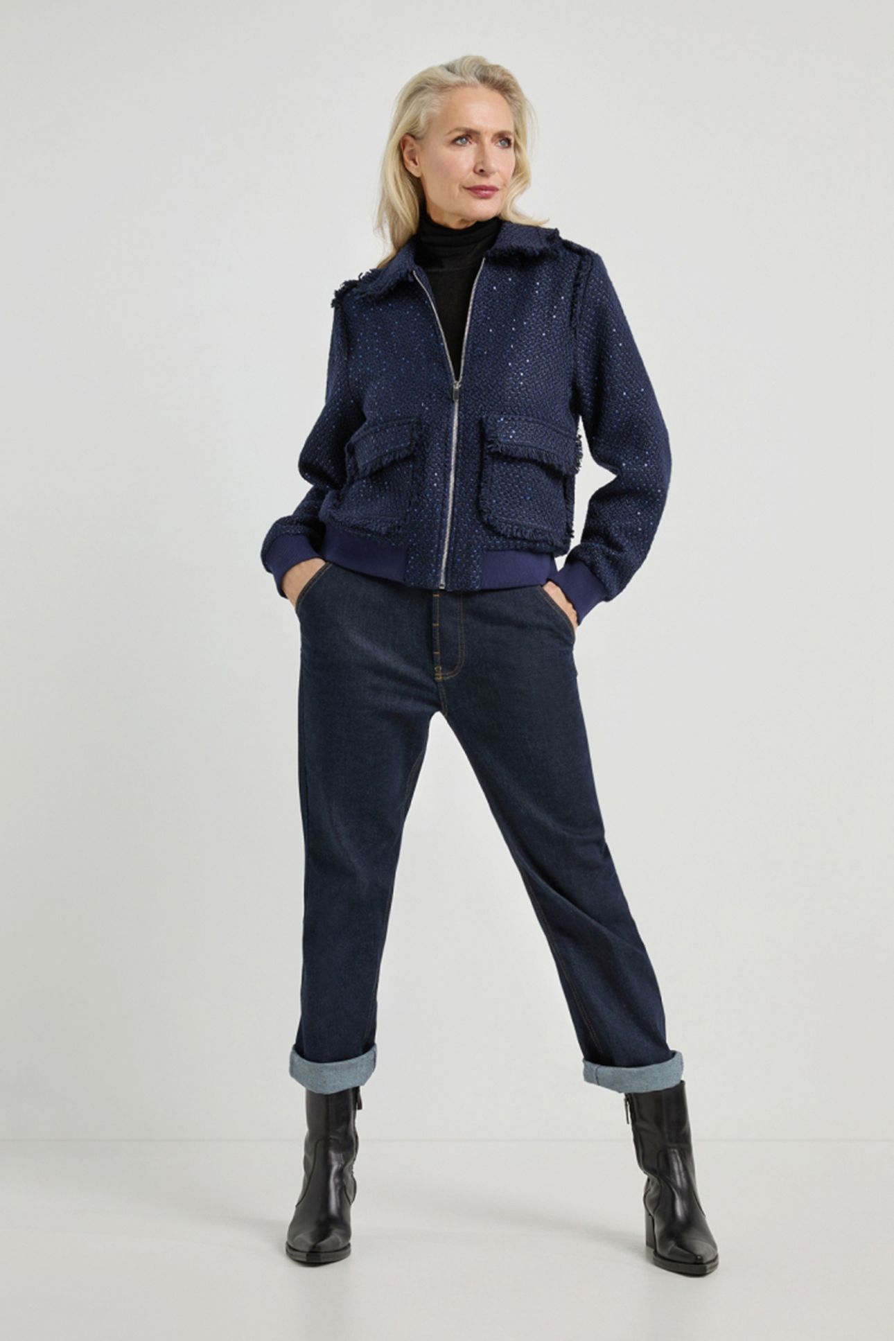FRIDA JACKET NAVY 2