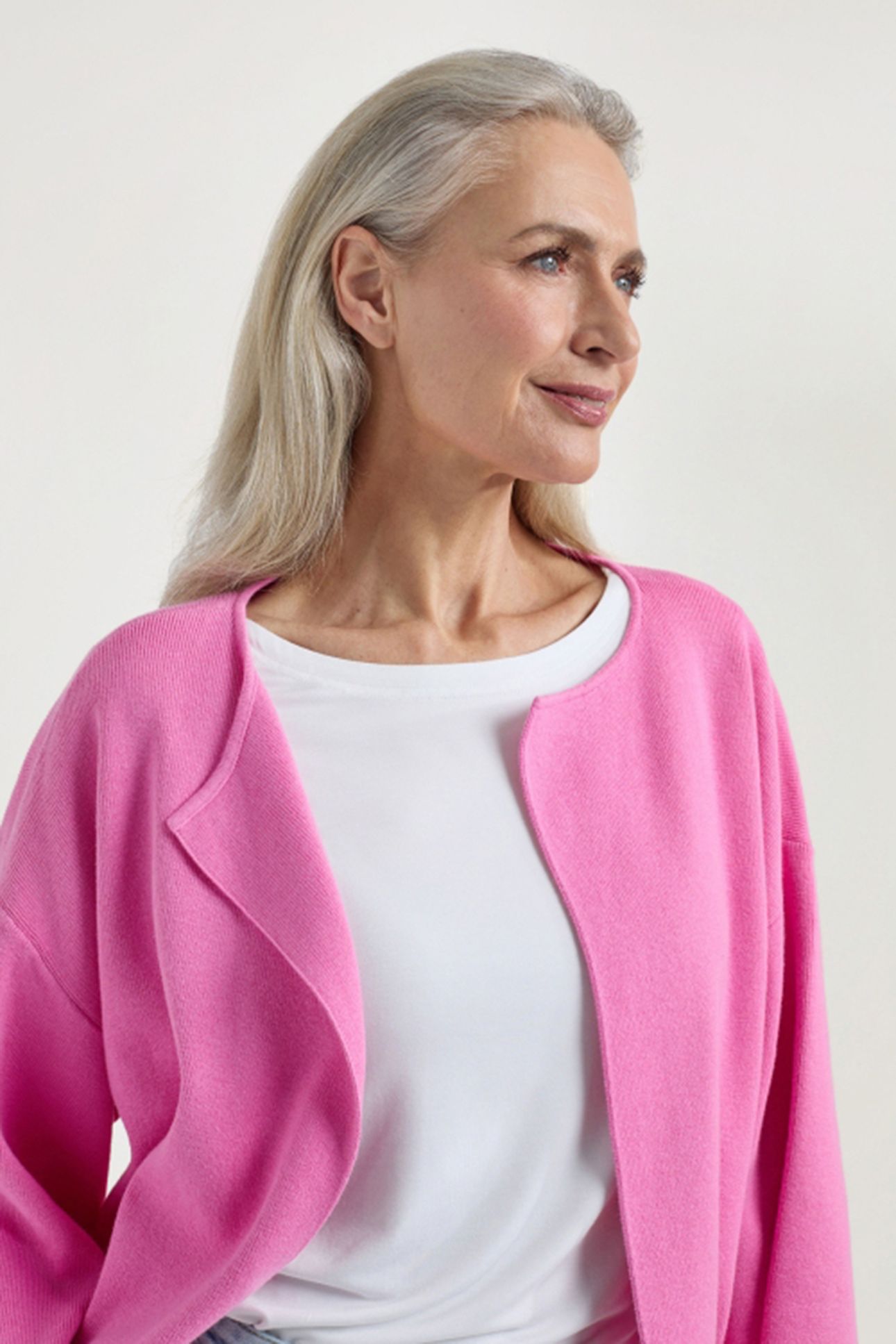 JASMIJN CARDIGAN FUCHSIA 2