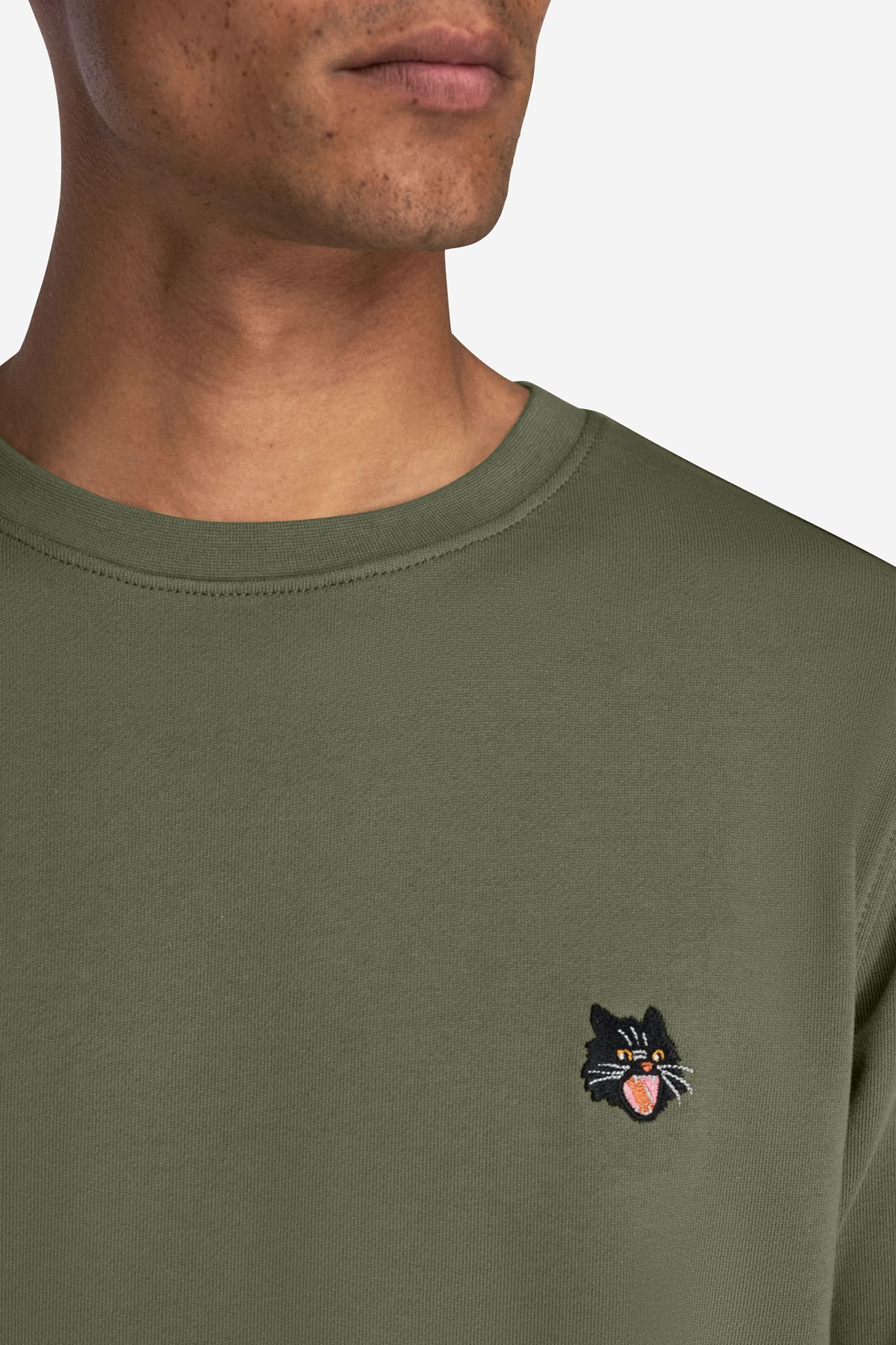 SWEATSHIRT ANGRY ARCHIE GREEN 4
