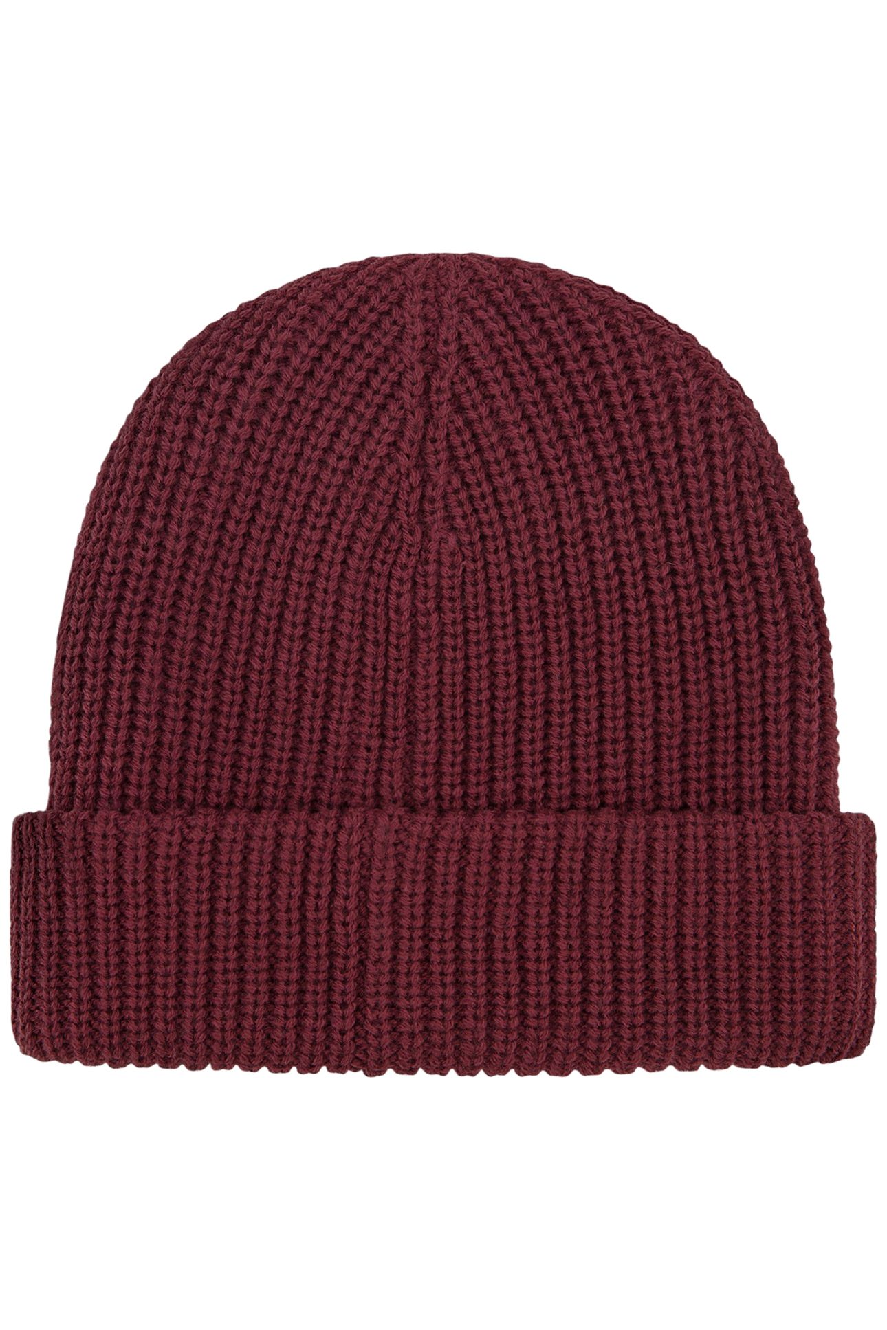 UNISEX BEANIE STONE RED CATFACE RUSSET BROWN 2