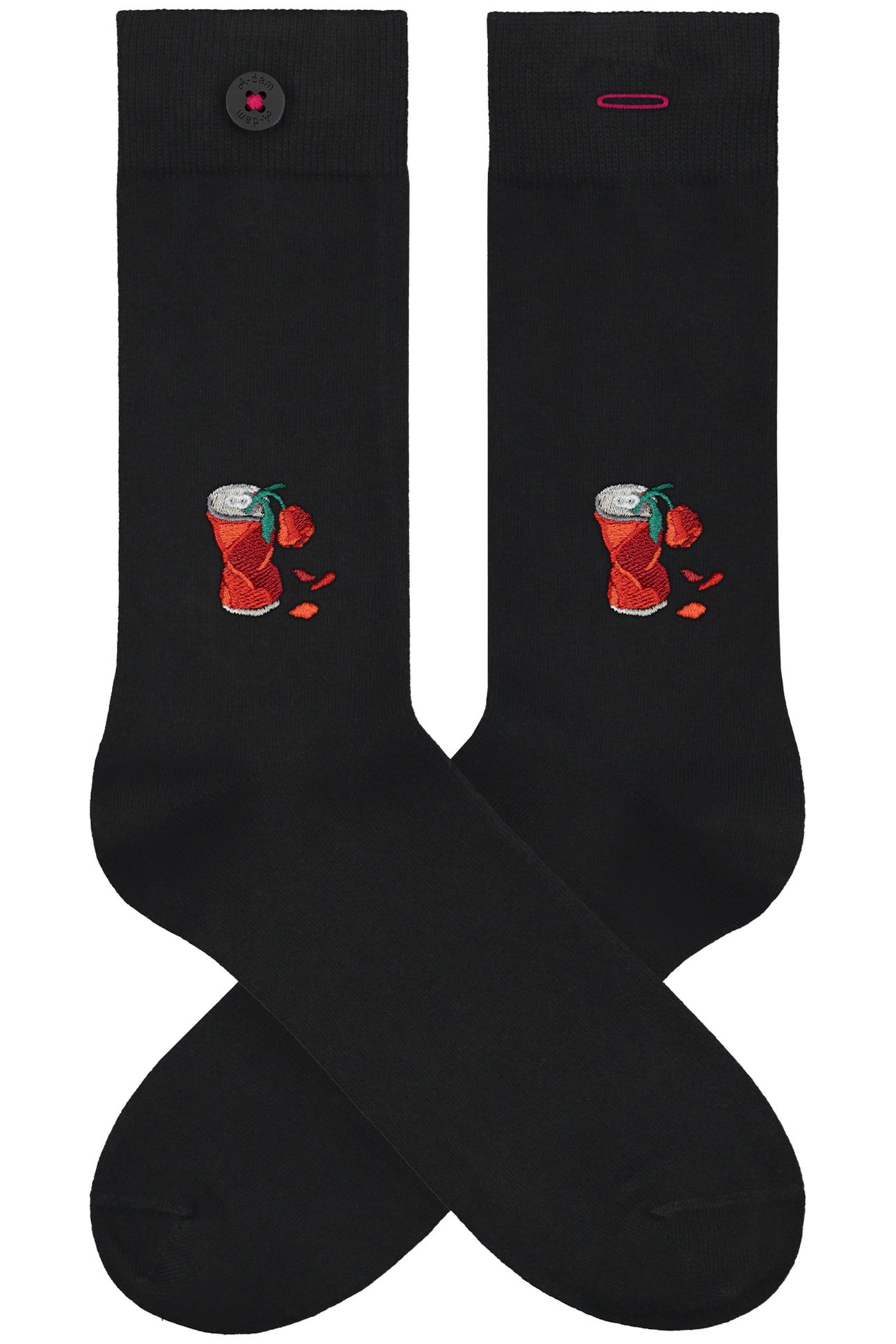 UNISEX A-DAM 4-PACK CASUAL SOCKS MULTICOLOR 2