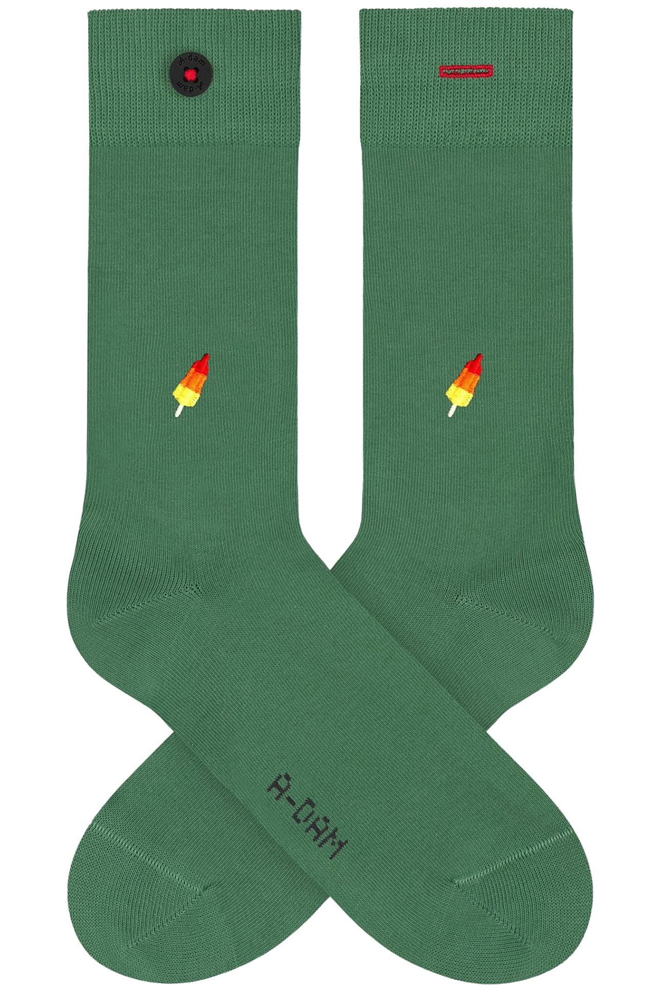 UNISEX A-DAM 4-PACK CASUAL SOCKS MULTICOLOR 4