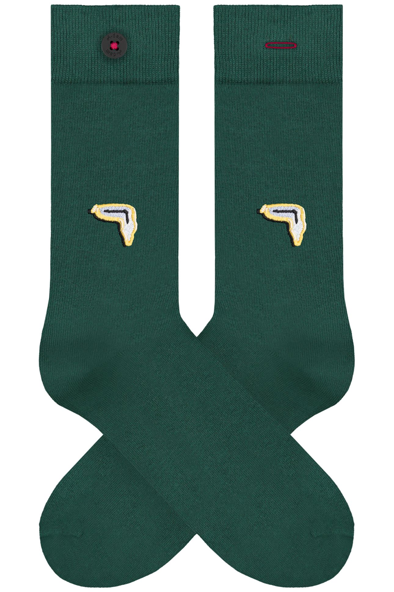 UNISEX A-DAM 4-PACK CASUAL SOCKS MULTICOLOR 2