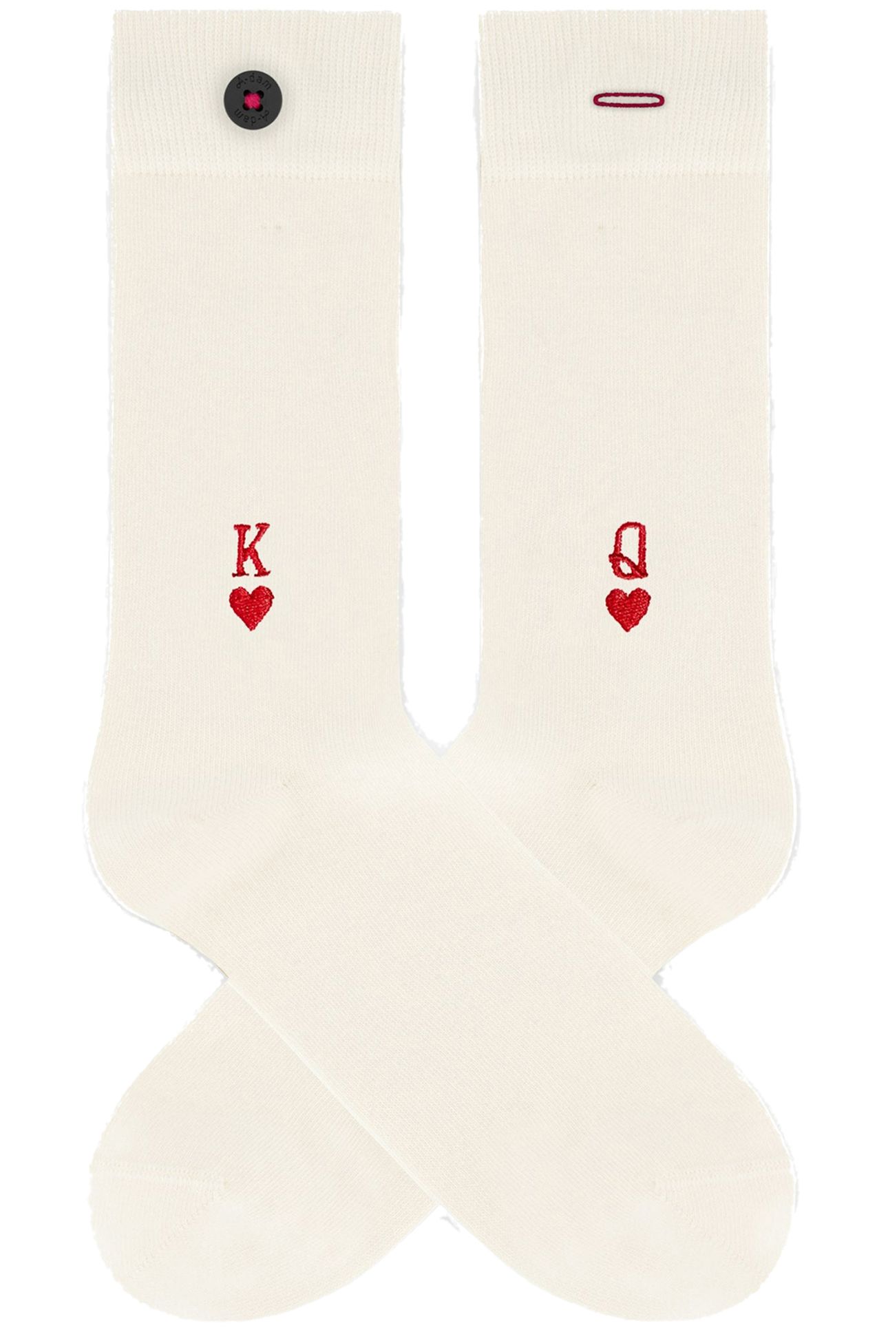 UNISEX A-DAM 4-PACK CASUAL SOCKS MULTICOLOR 4