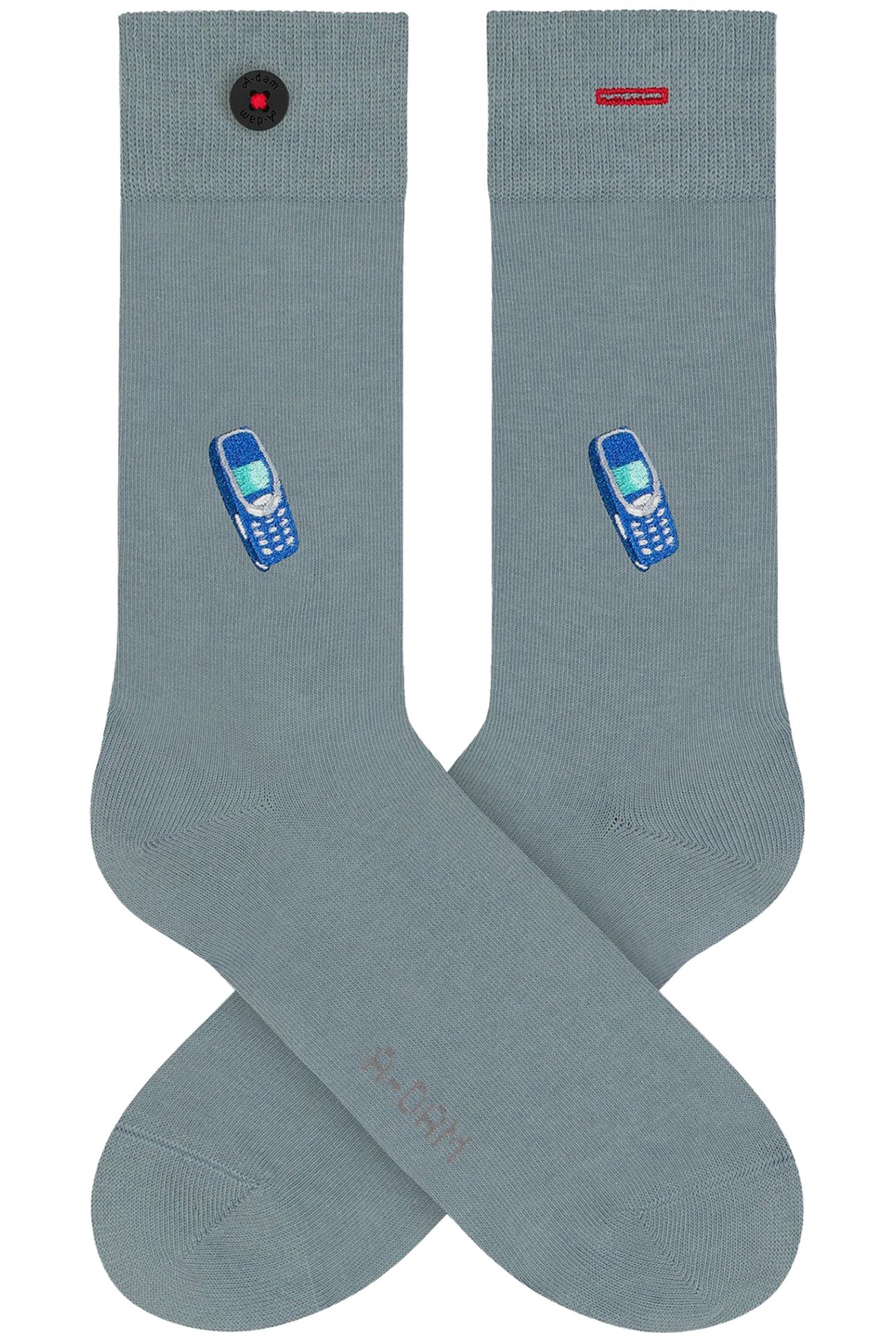 UNISEX A-DAM 4-PACK CASUAL SOCKS MULTICOLOR 3