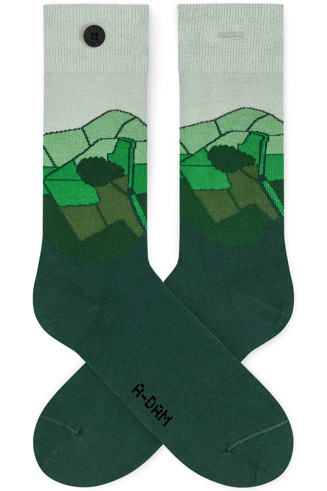 UNISEX A-DAM 4-PACK CASUAL SOCKS MULTICOLOR 4