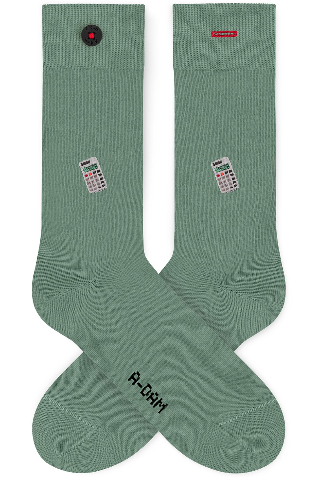 UNISEX A-DAM 3-PACK CASUAL SOCKS MULTICOLOR 3