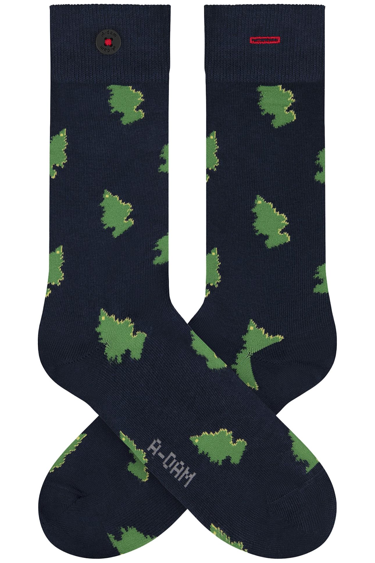 UNISEX A-DAM 4-PACK CASUAL SOCKS MULTICOLOR 2