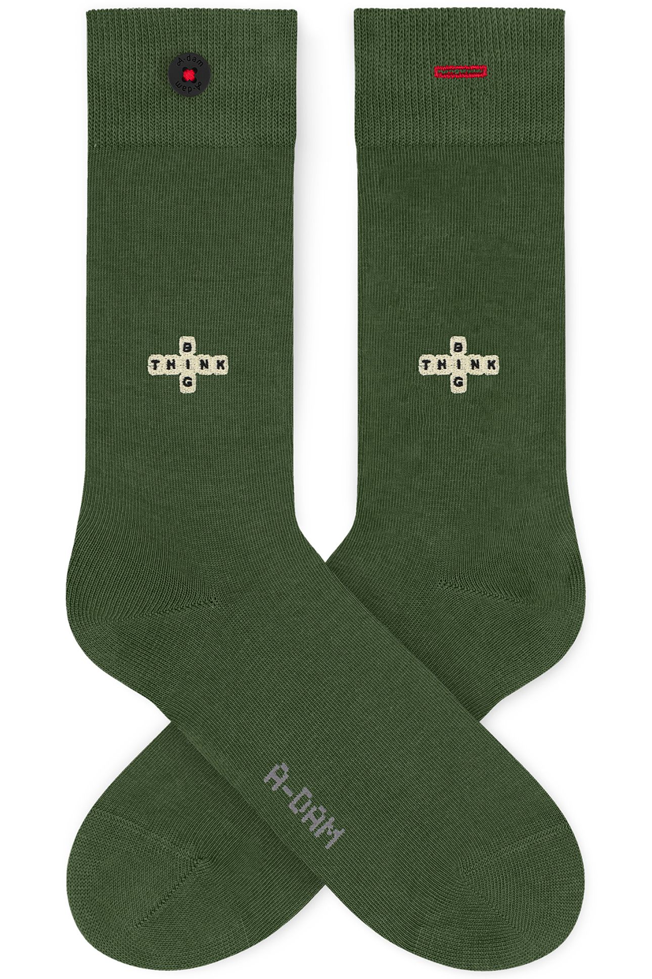 UNISEX A-DAM 4-PACK CASUAL SOCKS MULTICOLOR 3