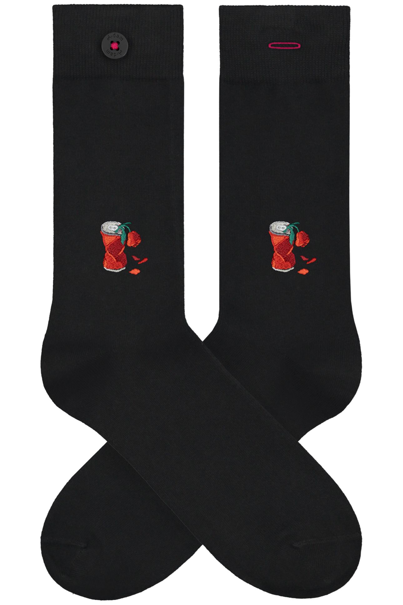 UNISEX A-DAM 4-PACK CASUAL SOCKS MULTICOLOR 3