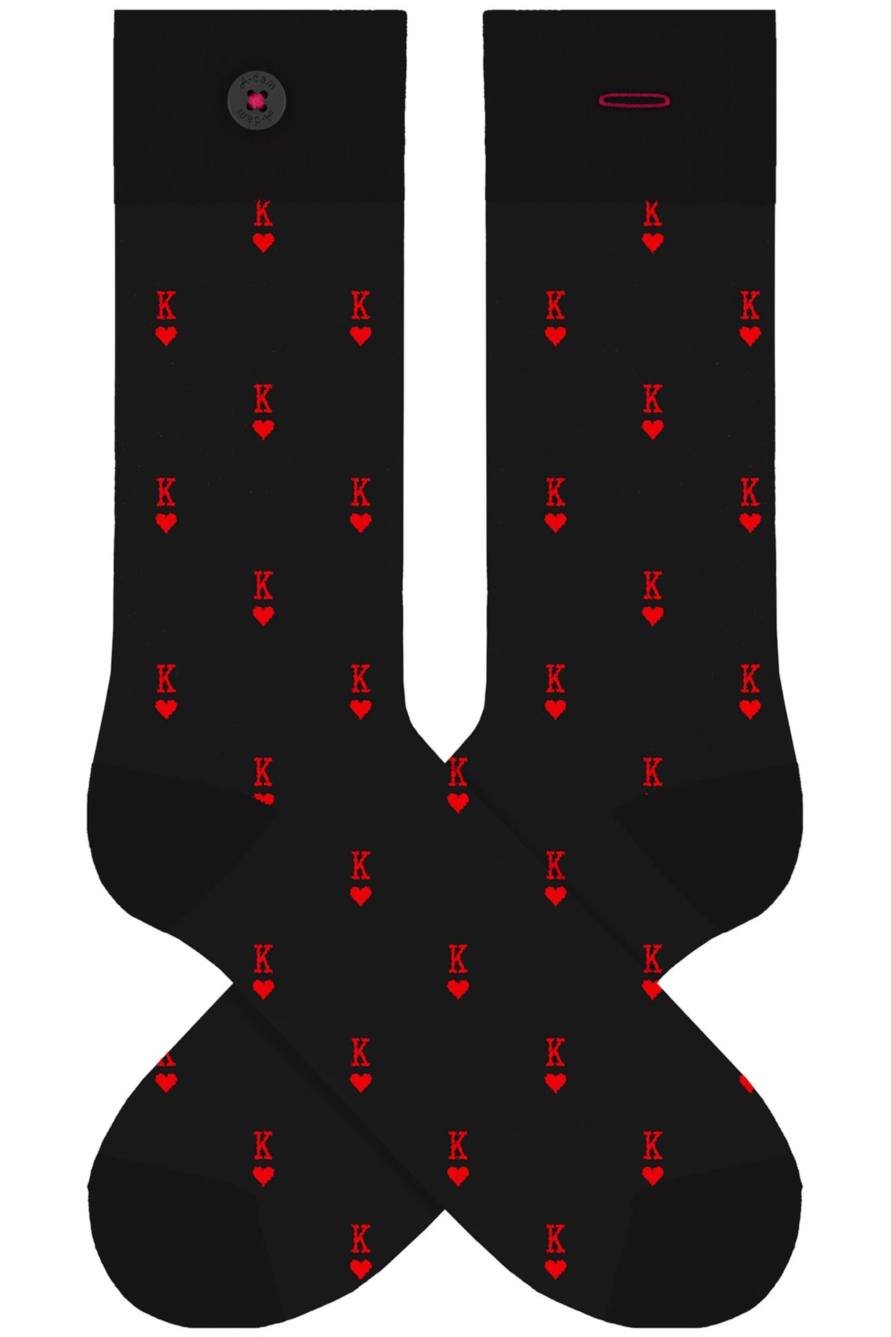 UNISEX A-DAM 4-PACK CASUAL SOCKS MULTICOLOR 2