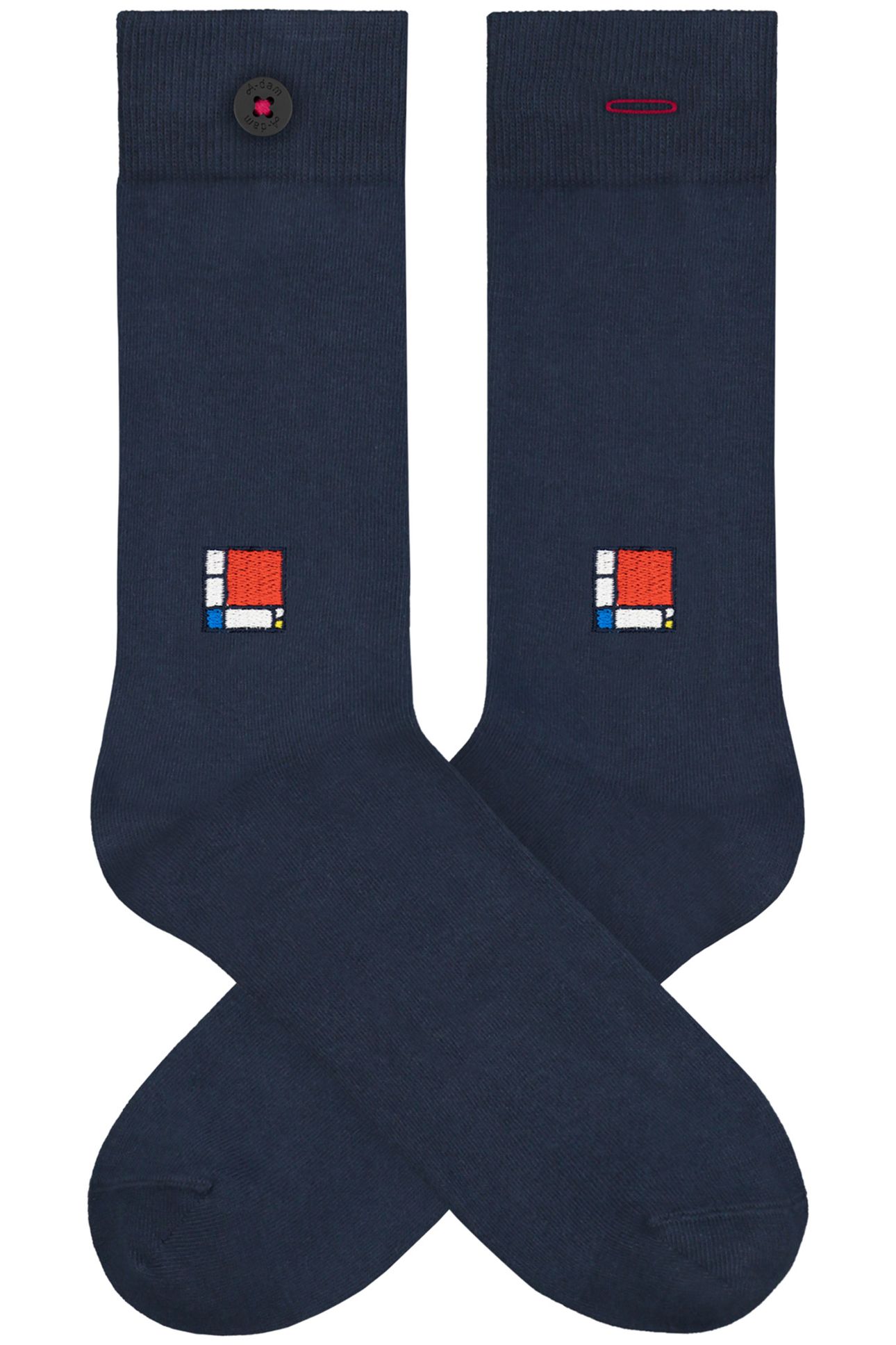 UNISEX A-DAM 4-PACK CASUAL SOCKS MULTICOLOR 4