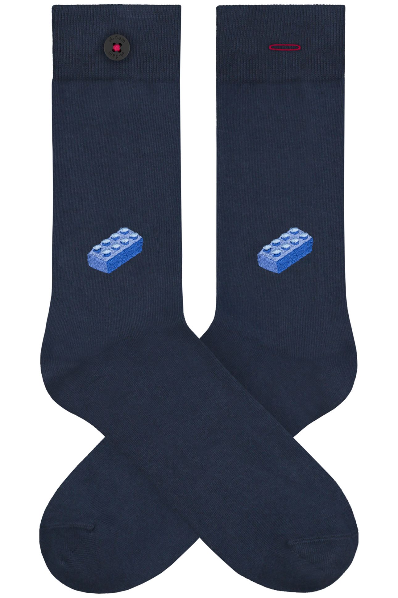UNISEX A-DAM 4-PACK CASUAL SOCKS MULTICOLOR 4