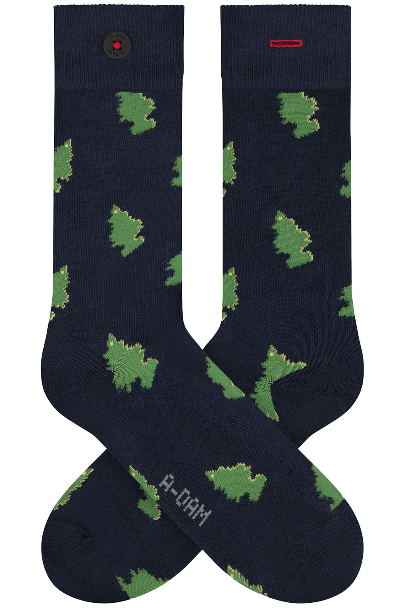 UNISEX A-DAM 4-PACK CASUAL SOCKS MULTICOLOR 3