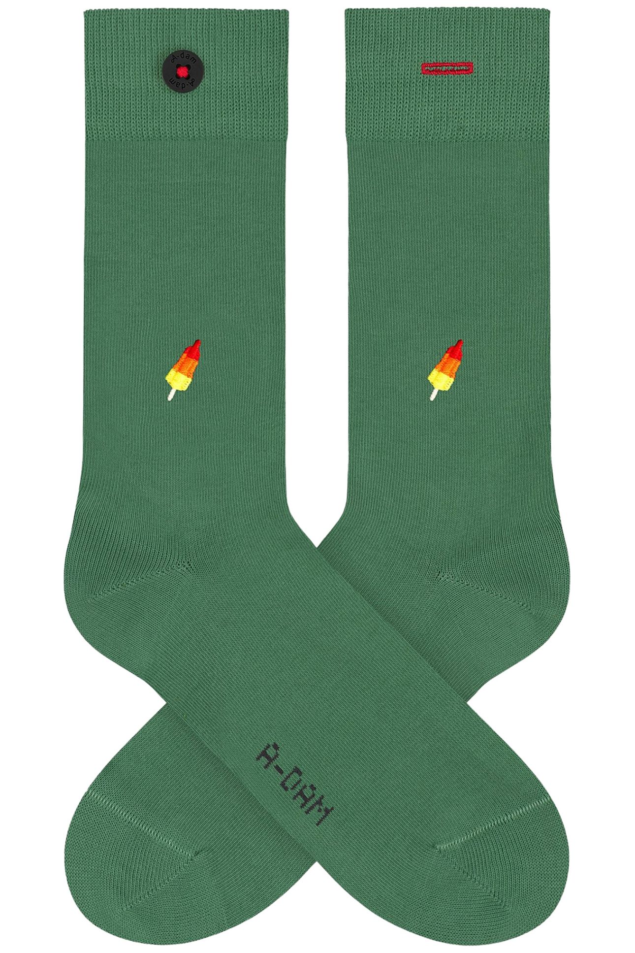 UNISEX A-DAM 4-PACK CASUAL SOCKS MULTICOLOR 4