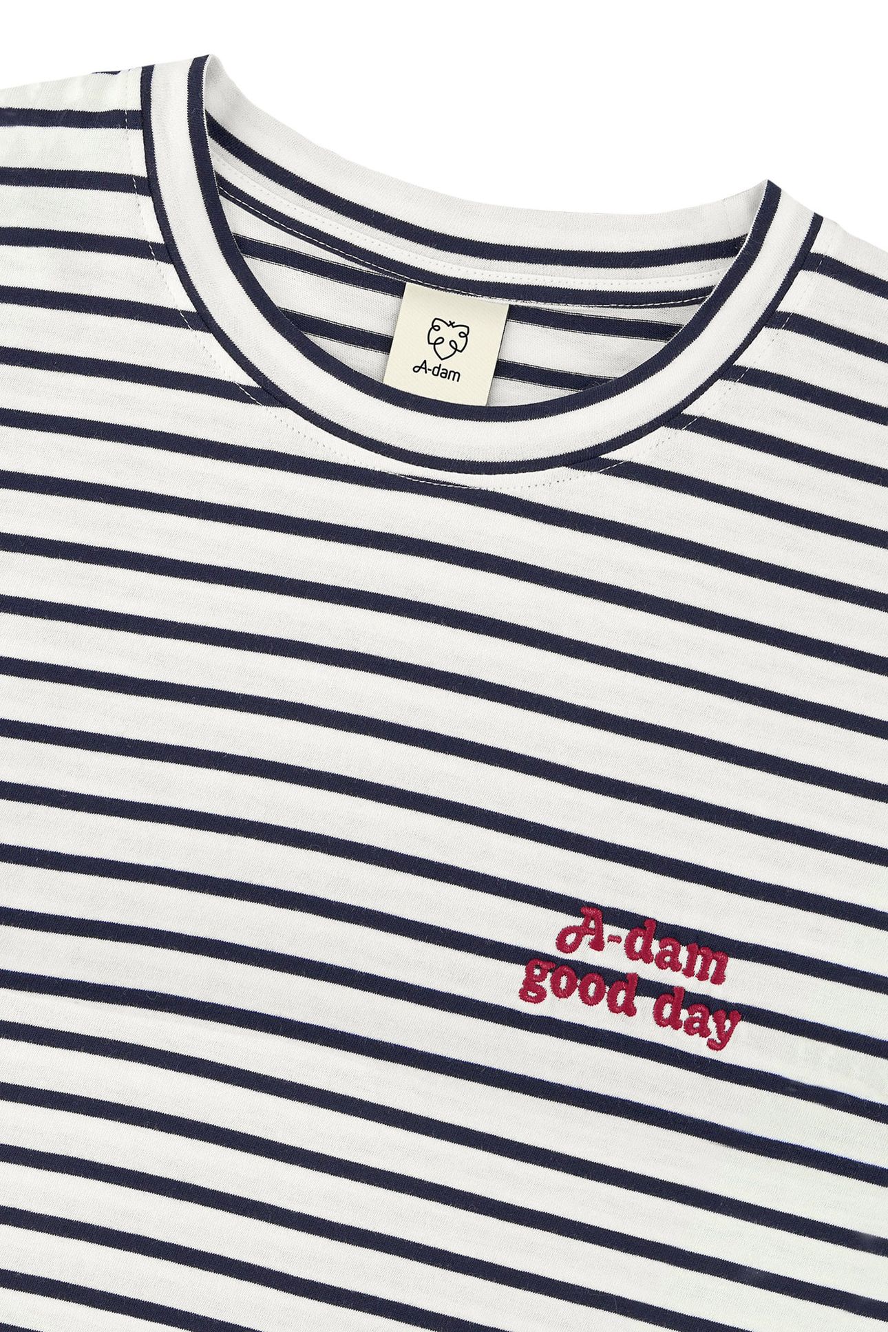 T-SHIRT BLUE STRIPED GOOD DAY MEDIEVAL BLUE 3