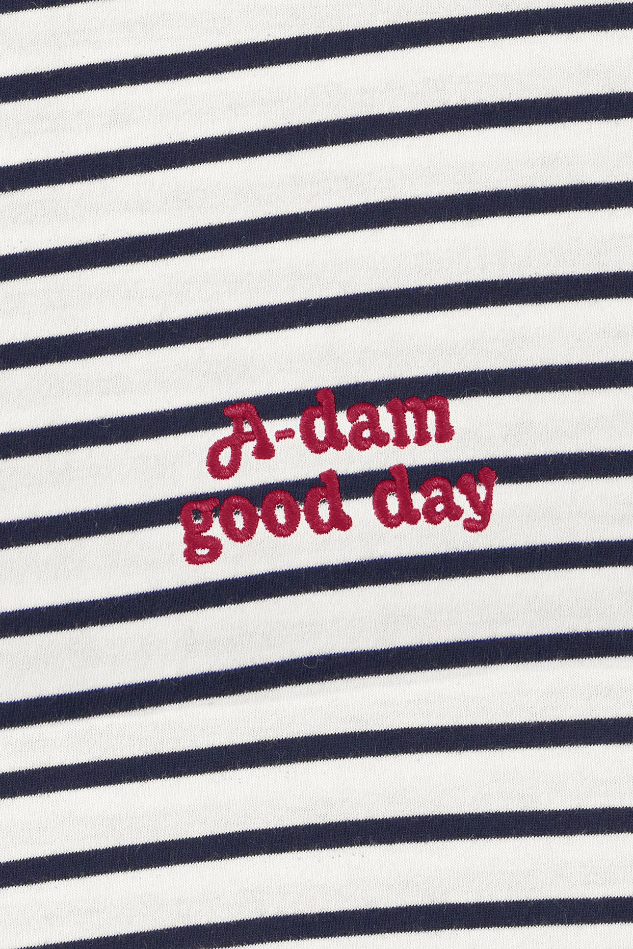 T-SHIRT BLUE STRIPED GOOD DAY MEDIEVAL BLUE 4