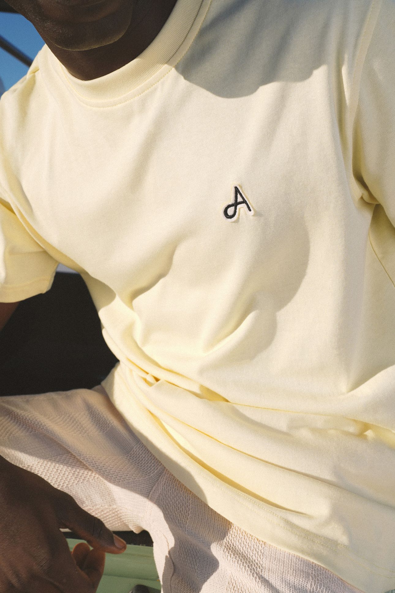 ICONIC TEE CAP ADAM YELLOW FRENCH VANILLA 3