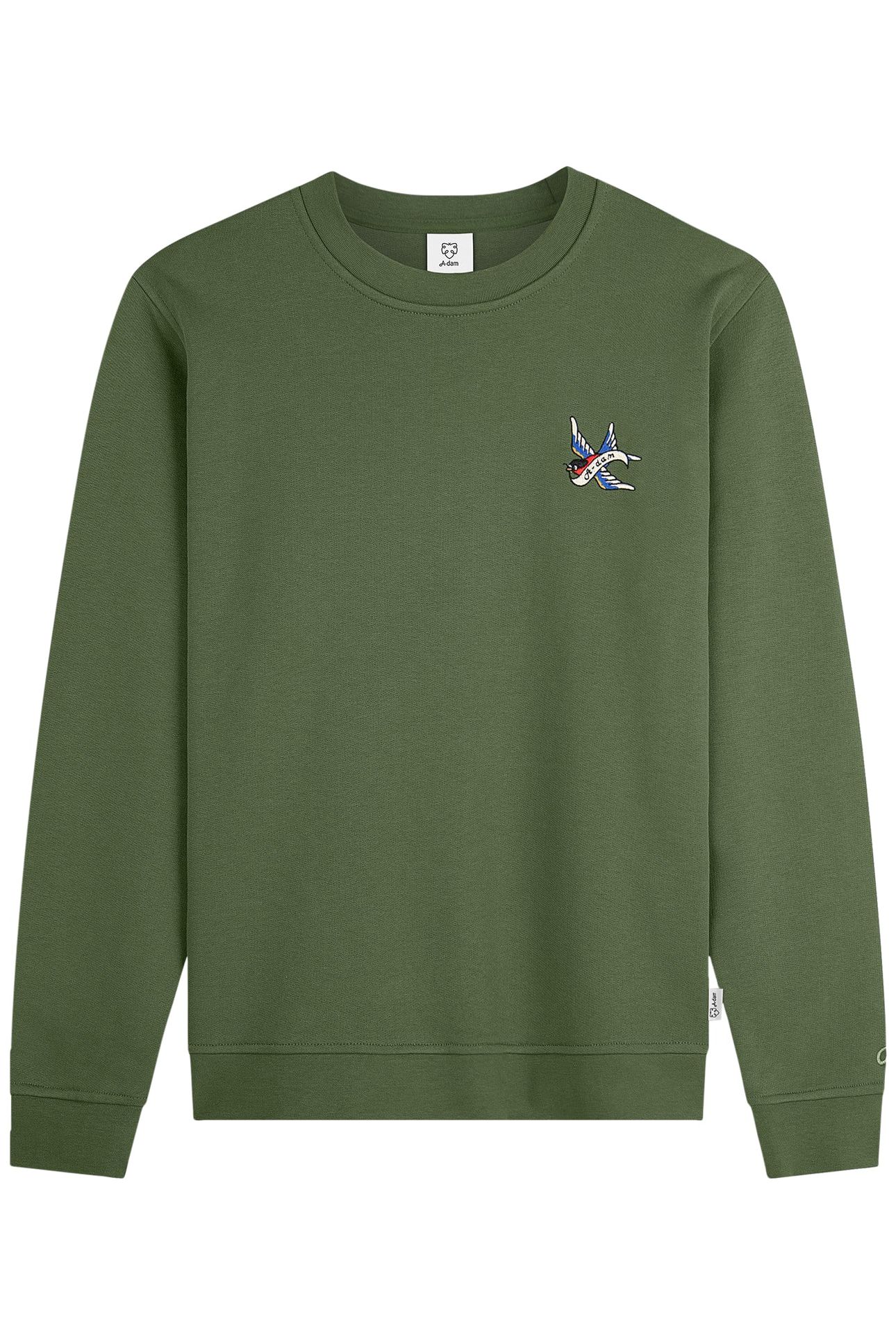 SWEATSHIRT ADAM BIRD BRONZE GREEN 1