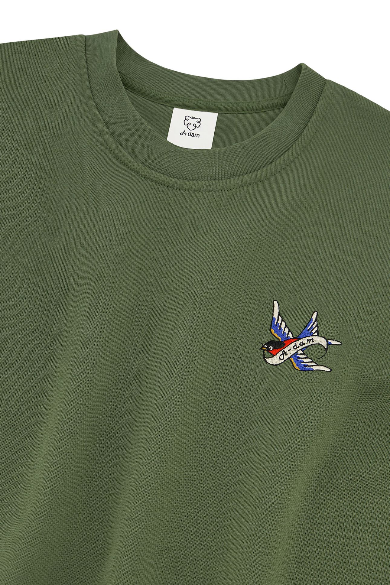 SWEATSHIRT ADAM BIRD BRONZE GREEN 3