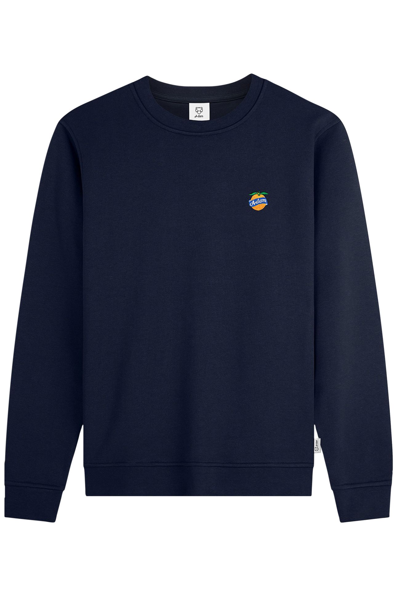 SWEATSHIRT ADAM ORANGE NAVY BLAZER 1