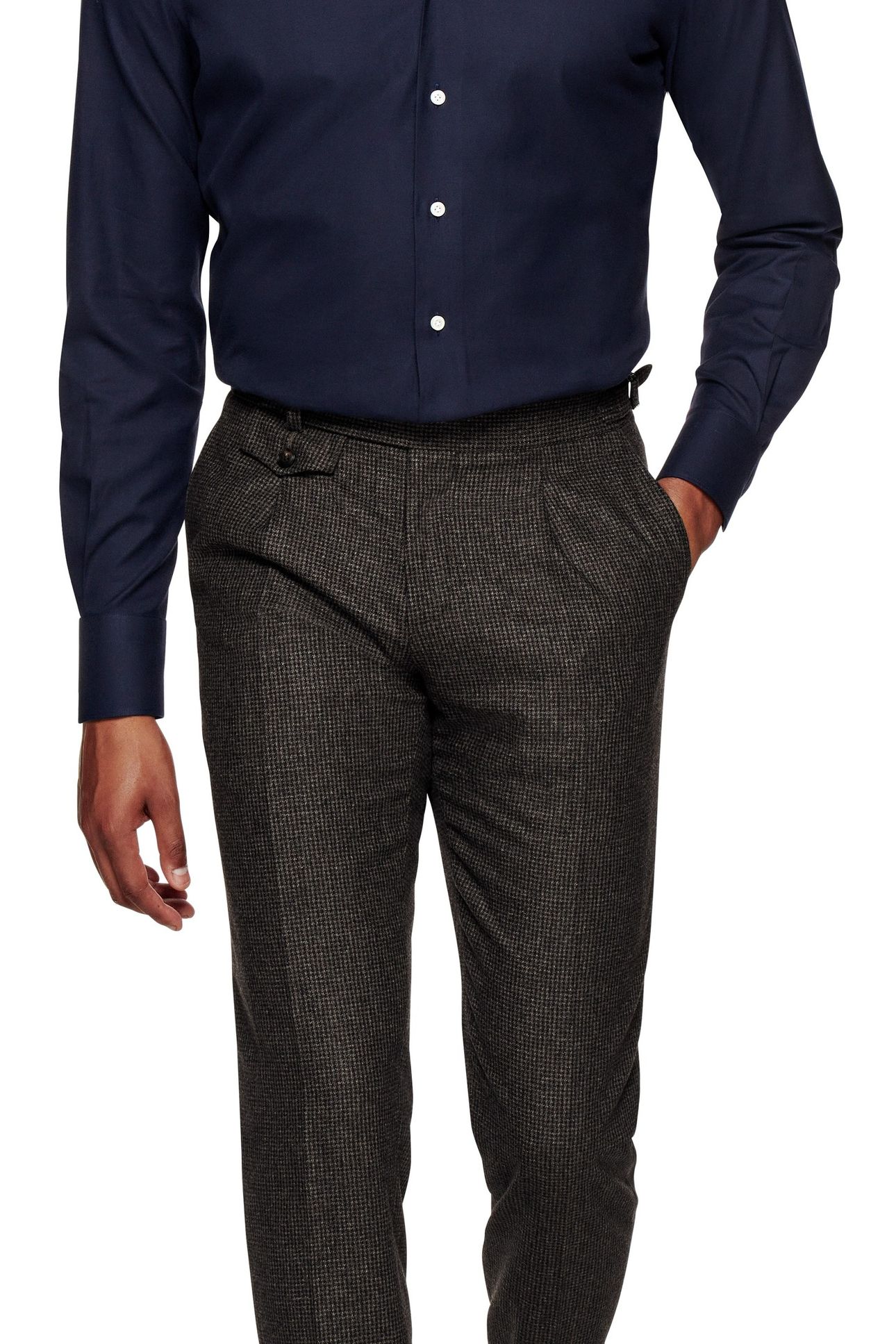 FLANNEL NAVY 3